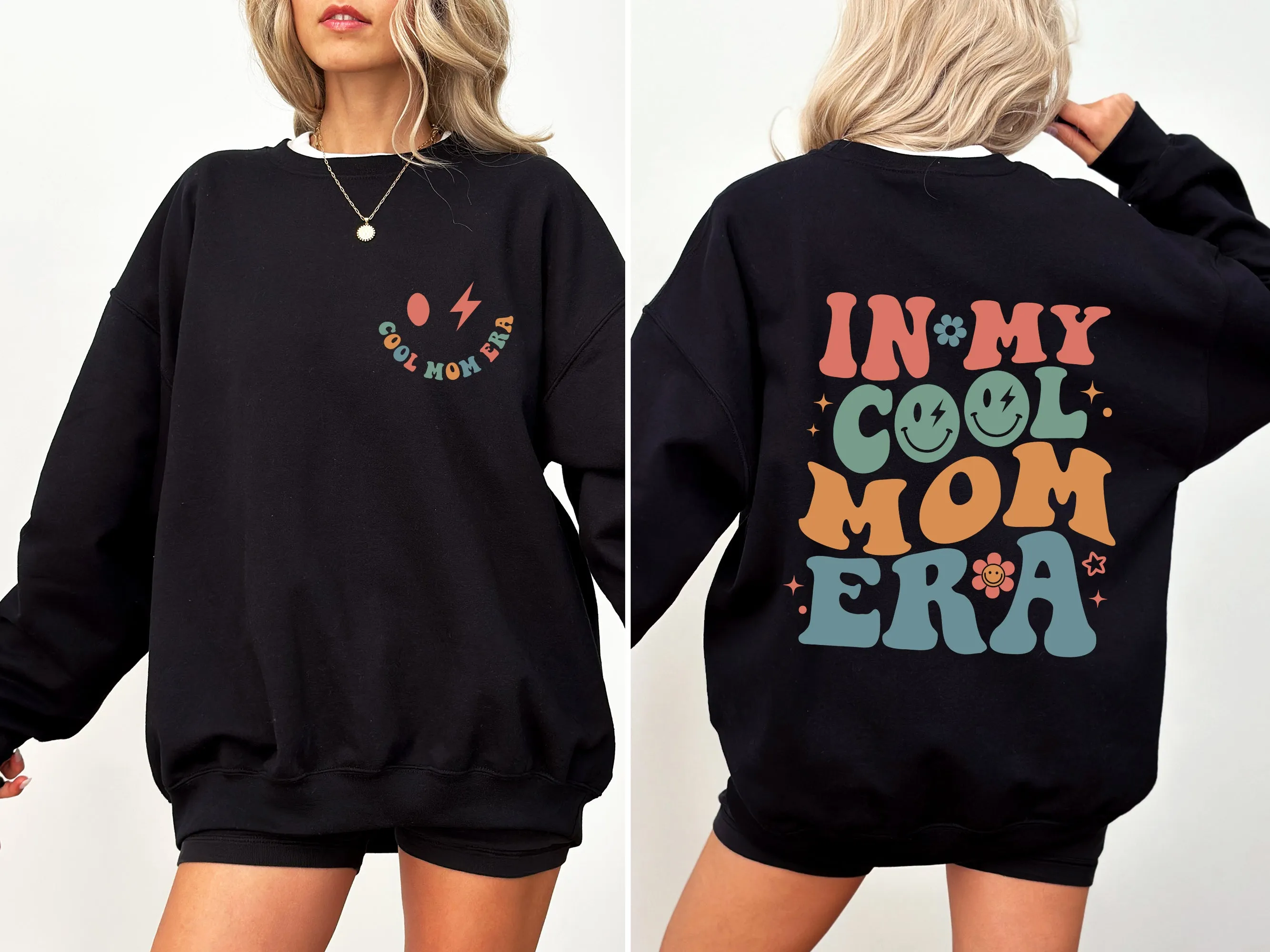 In My Cool Mom Era, Mother's Day Sweatshirt sold by Refinery Number One product image thumbnail 3