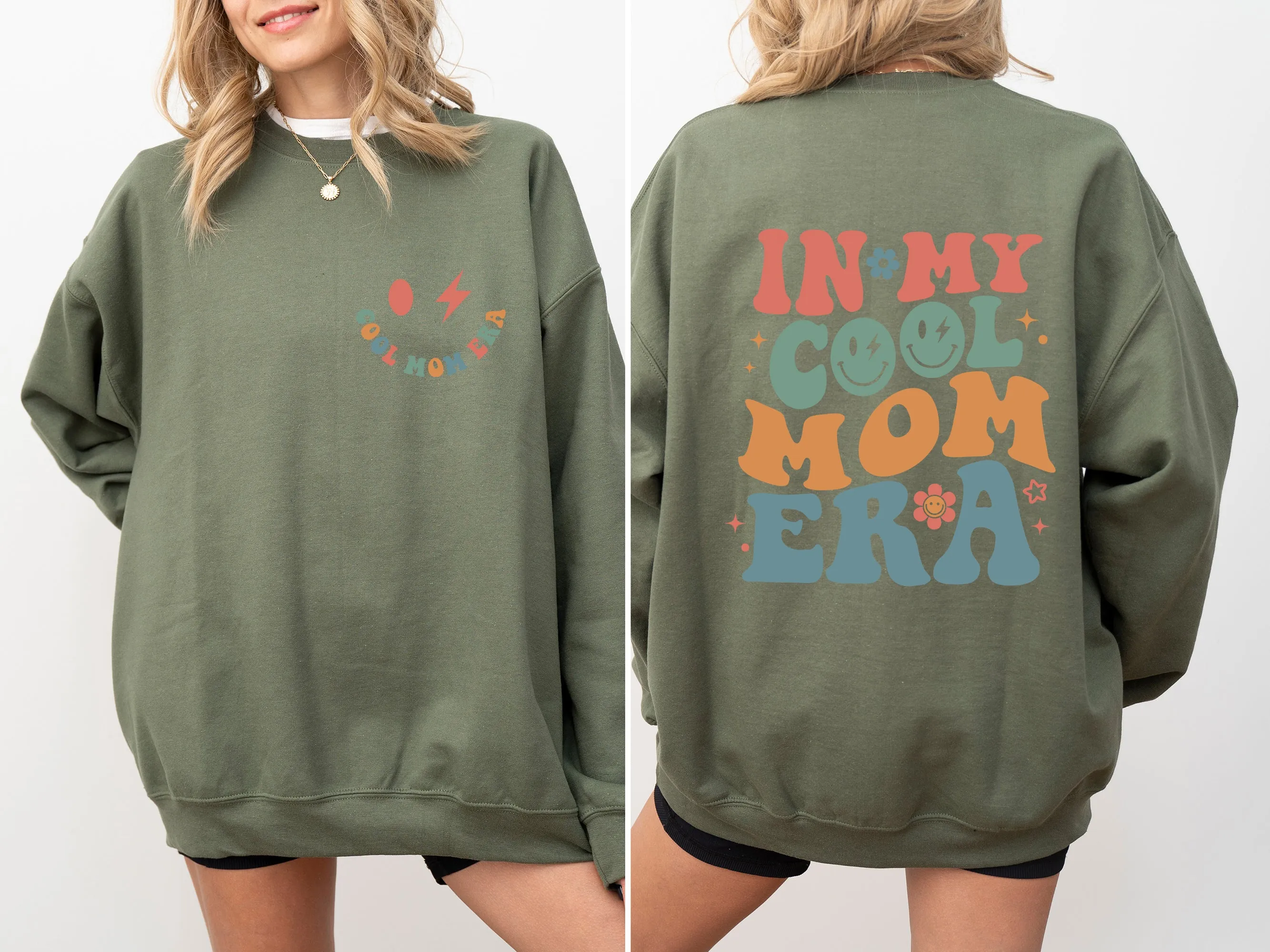 In My Cool Mom Era, Mother's Day Sweatshirt sold by Refinery Number One product image thumbnail 5