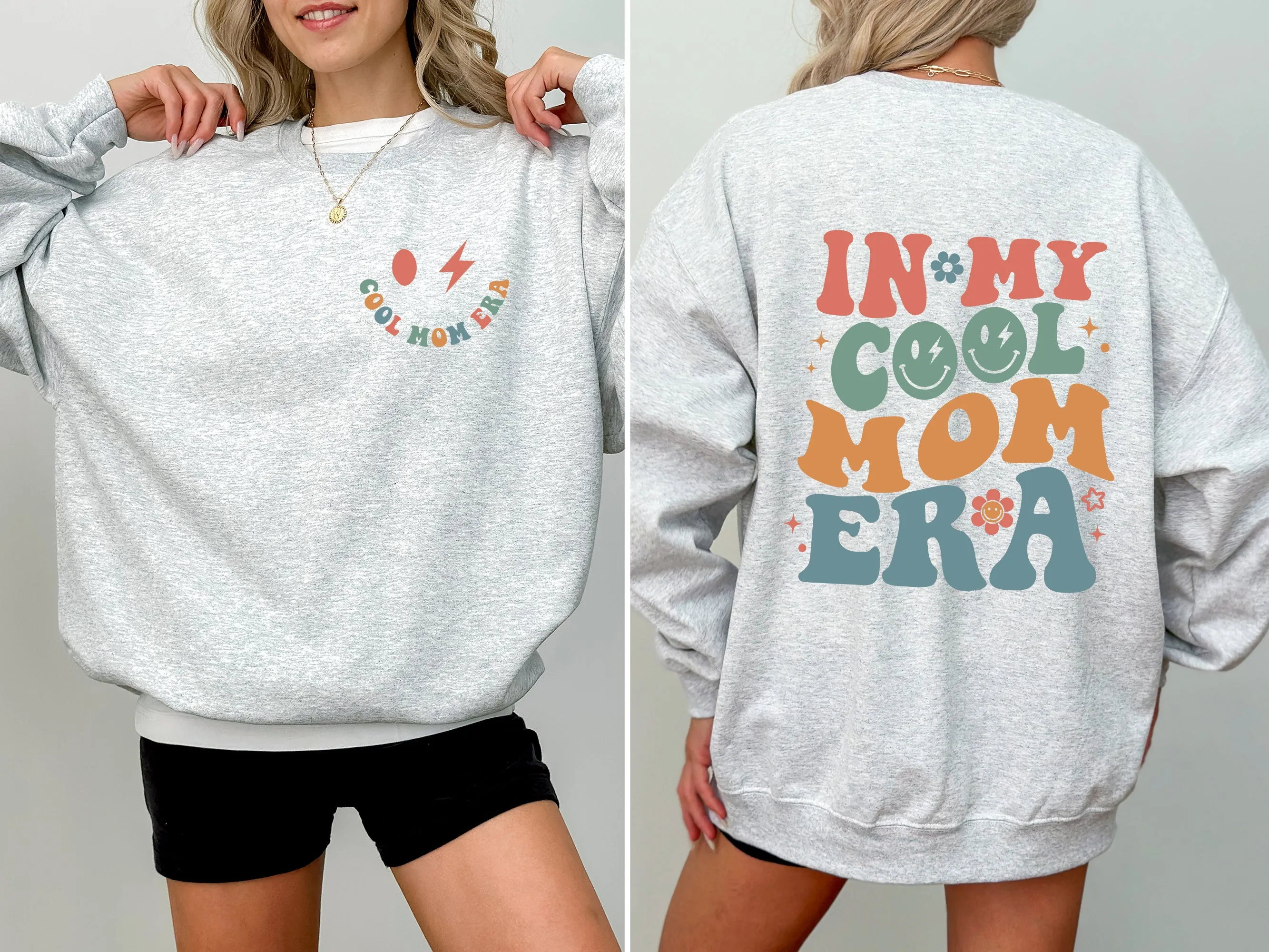 In My Cool Mom Era, Mother's Day Sweatshirt sold by Refinery Number One product image thumbnail 2
