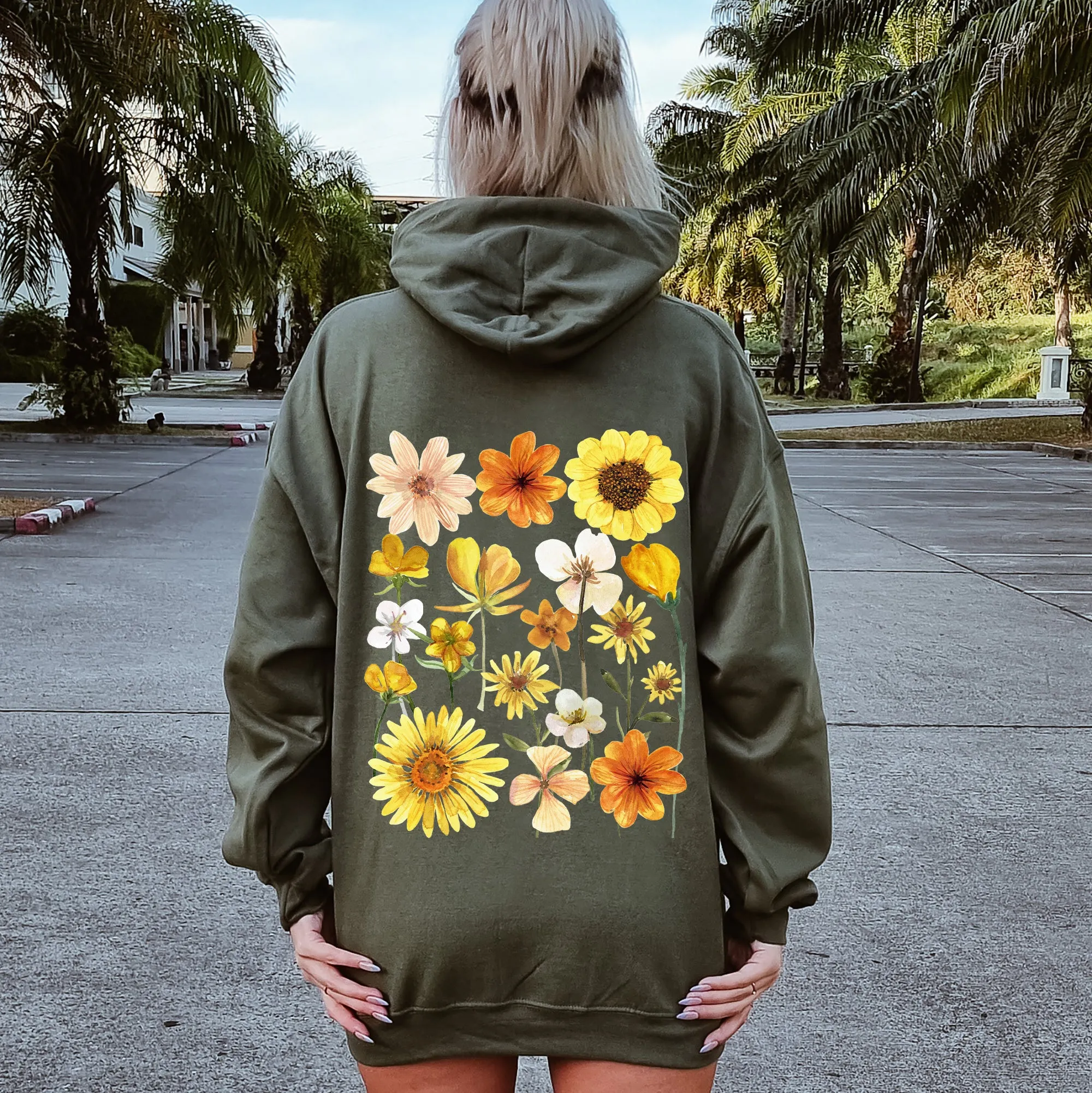 Sunflower Sunshine Hoodie sold by Refinery Number One