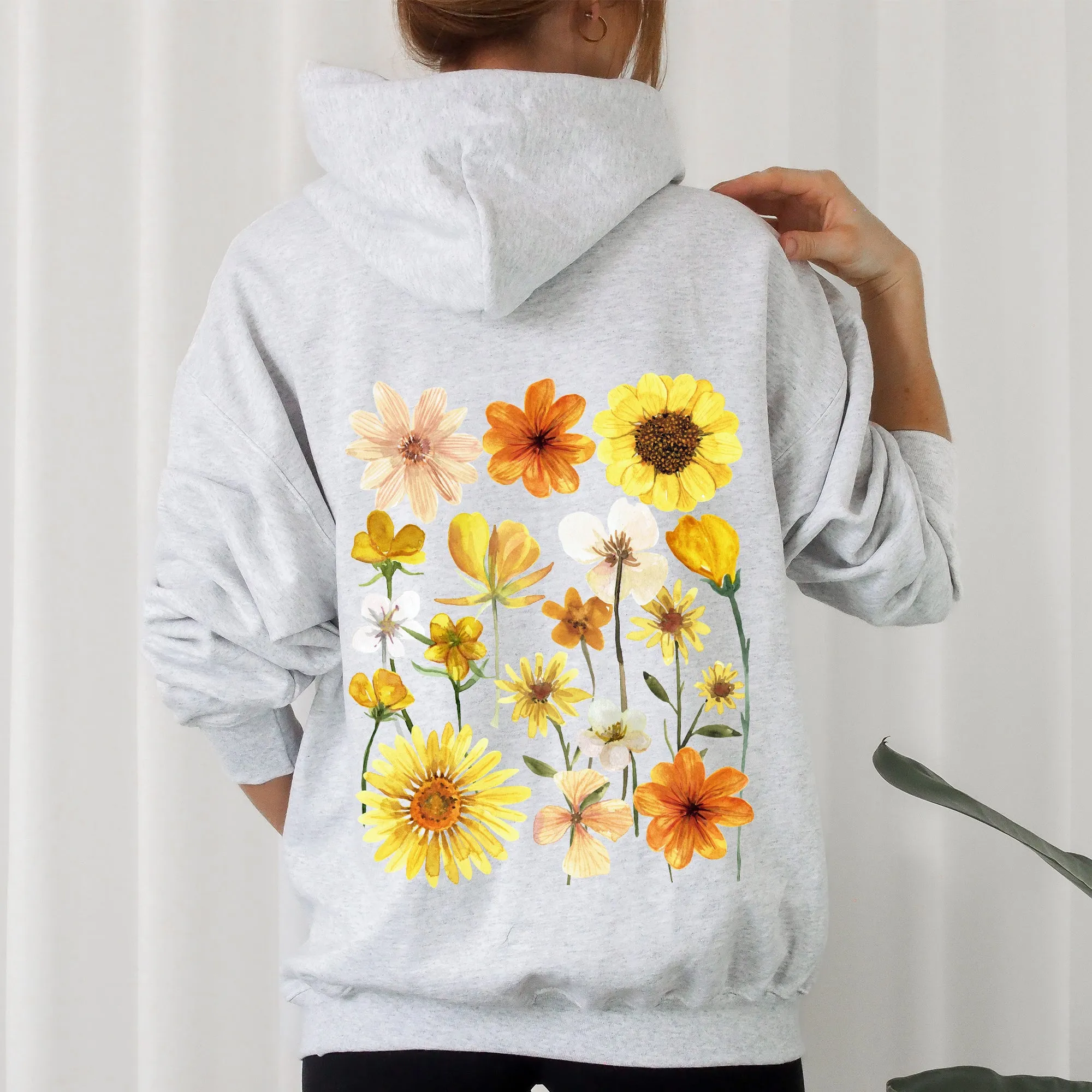 Sunflower Sunshine Hoodie sold by Refinery Number One product image thumbnail 4