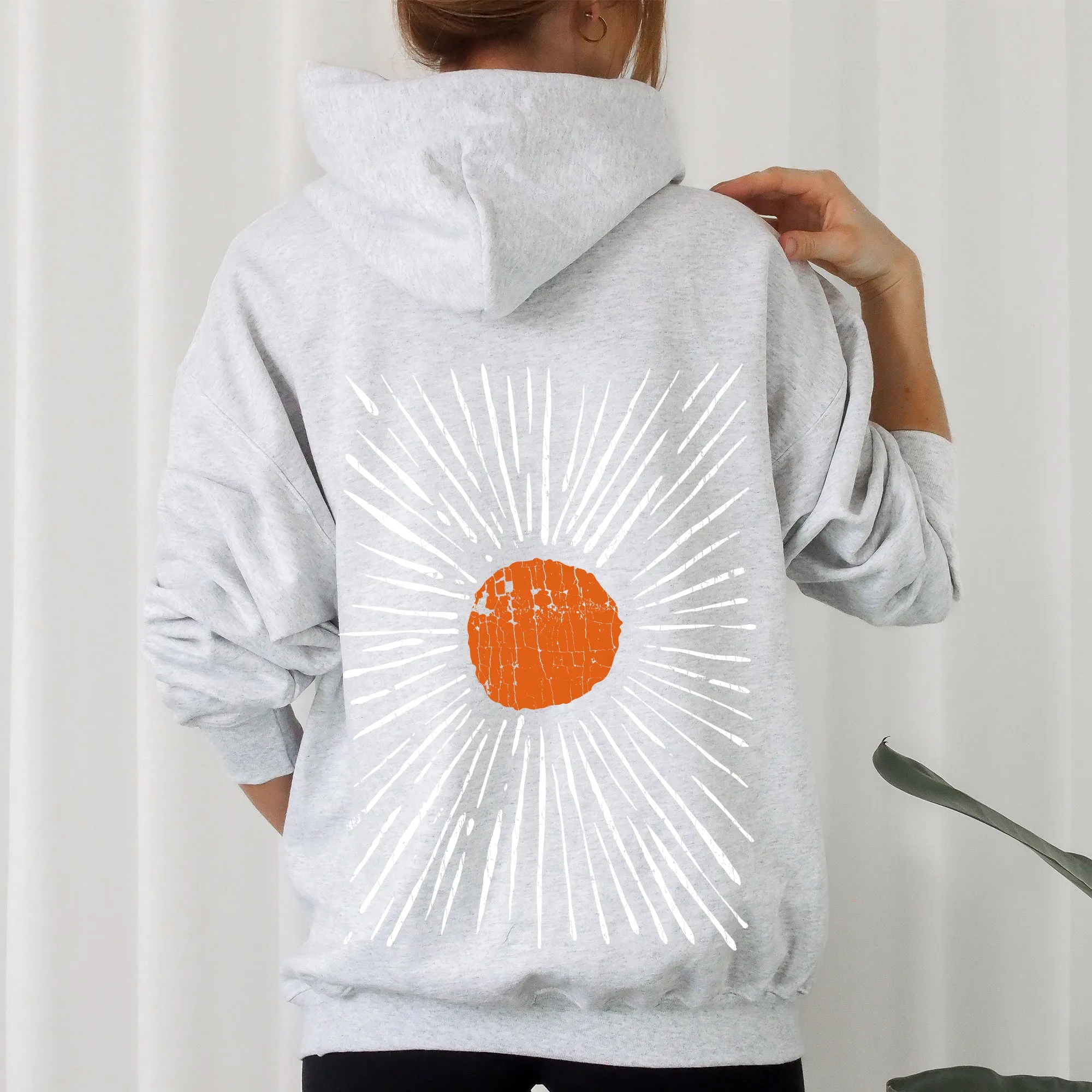 Boho Starburst Celestial Retro Night Sky Mandala With Cosmic Dreams And Vintage Glow Hoodie sold by Refinery Number One product image thumbnail 4