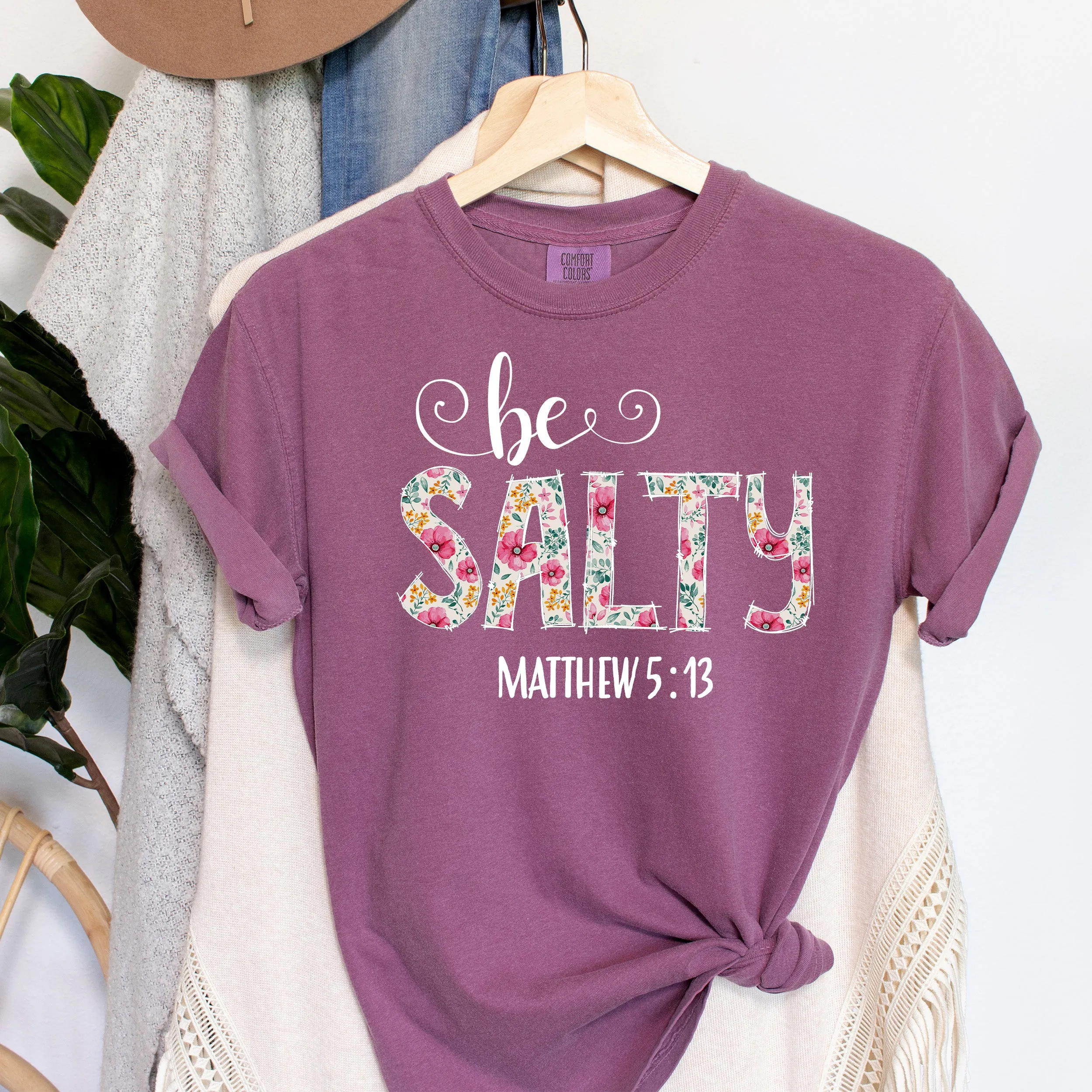 Be Salty Matthew 5:13 Comfort Colors Tshirt sold by Refinery Number One