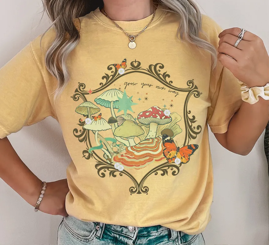 Grow Your Own Way Mystical Comfort Colors Tshirt sold by Refinery Number One