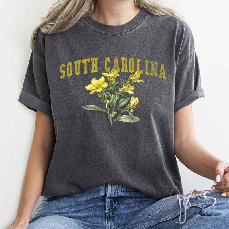 South Carolina State Flower Comfort Colors Tshirt sold by Refinery Number One