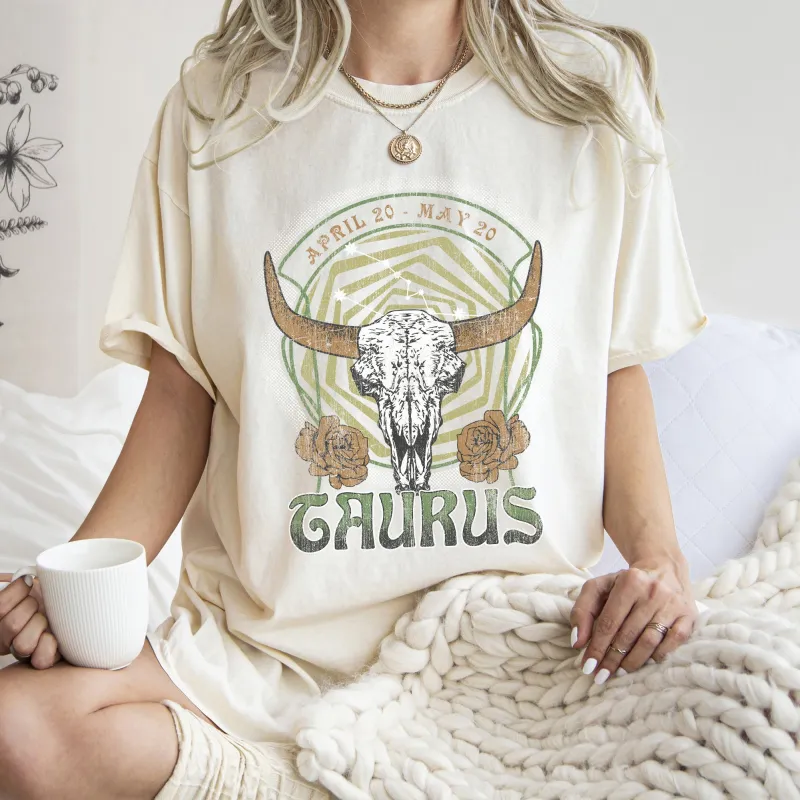 Taurus Zodiac Comfort Colors Tees, Horoscope, Astrology sold by Refinery Number One