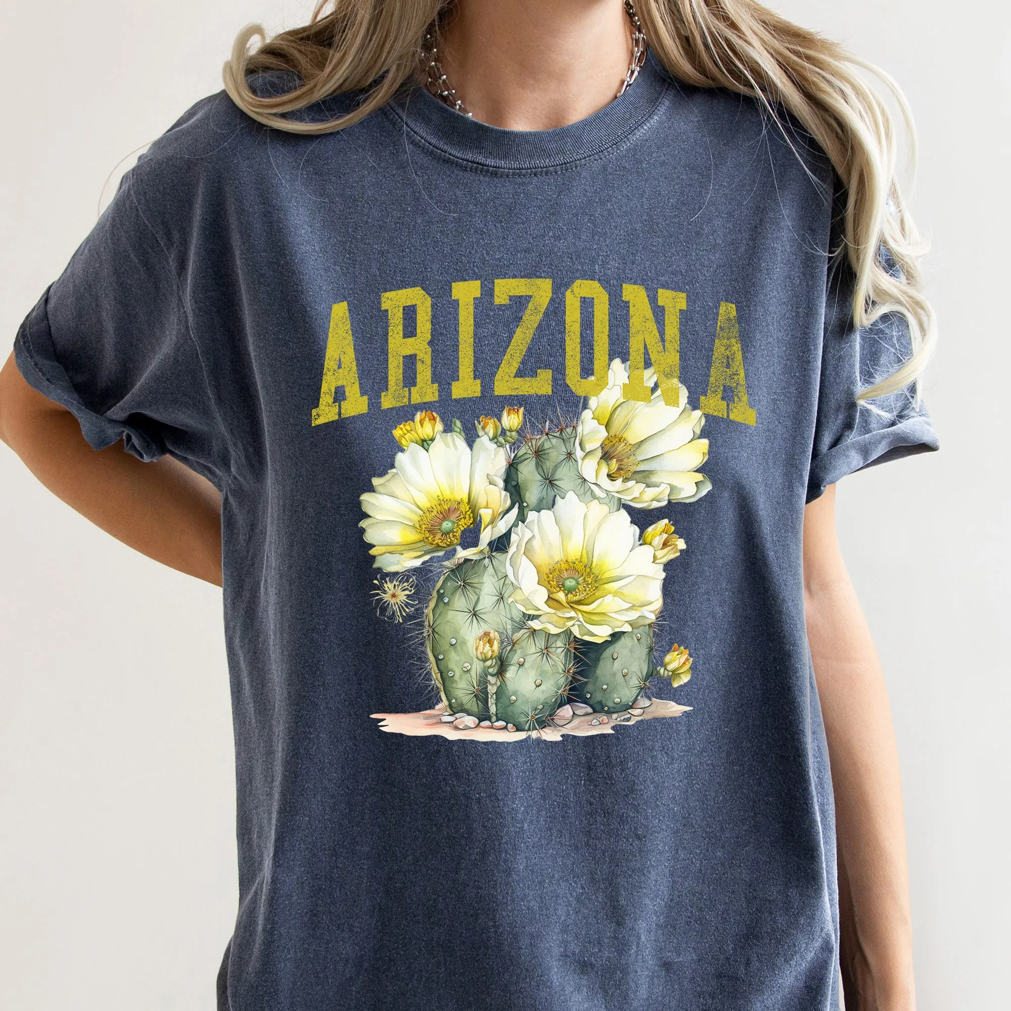 Arizona State Flower Comfort Colors Tshirt sold by Refinery Number One product image thumbnail 5