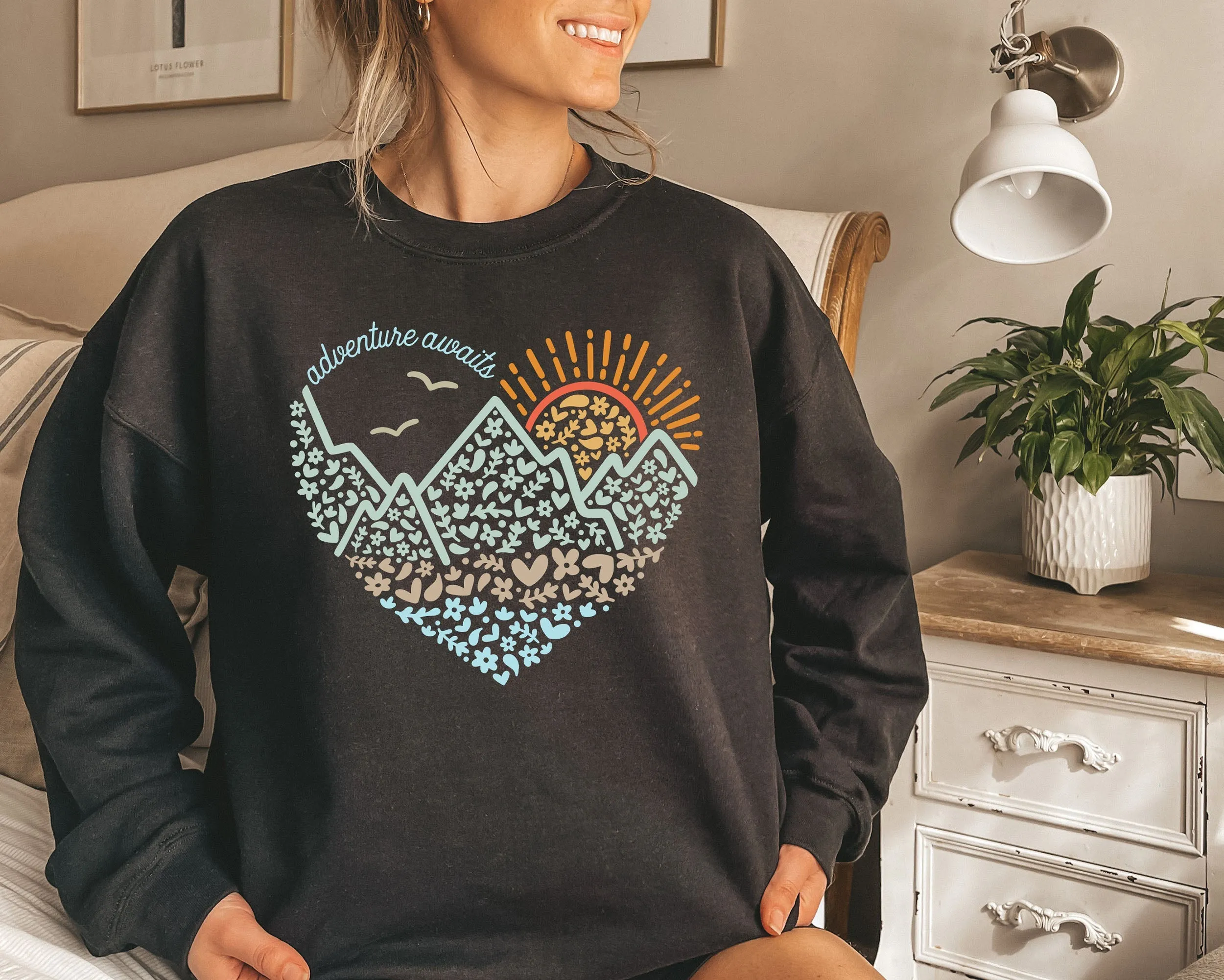 Adventure Awaits Sweatshirt sold by Refinery Number One