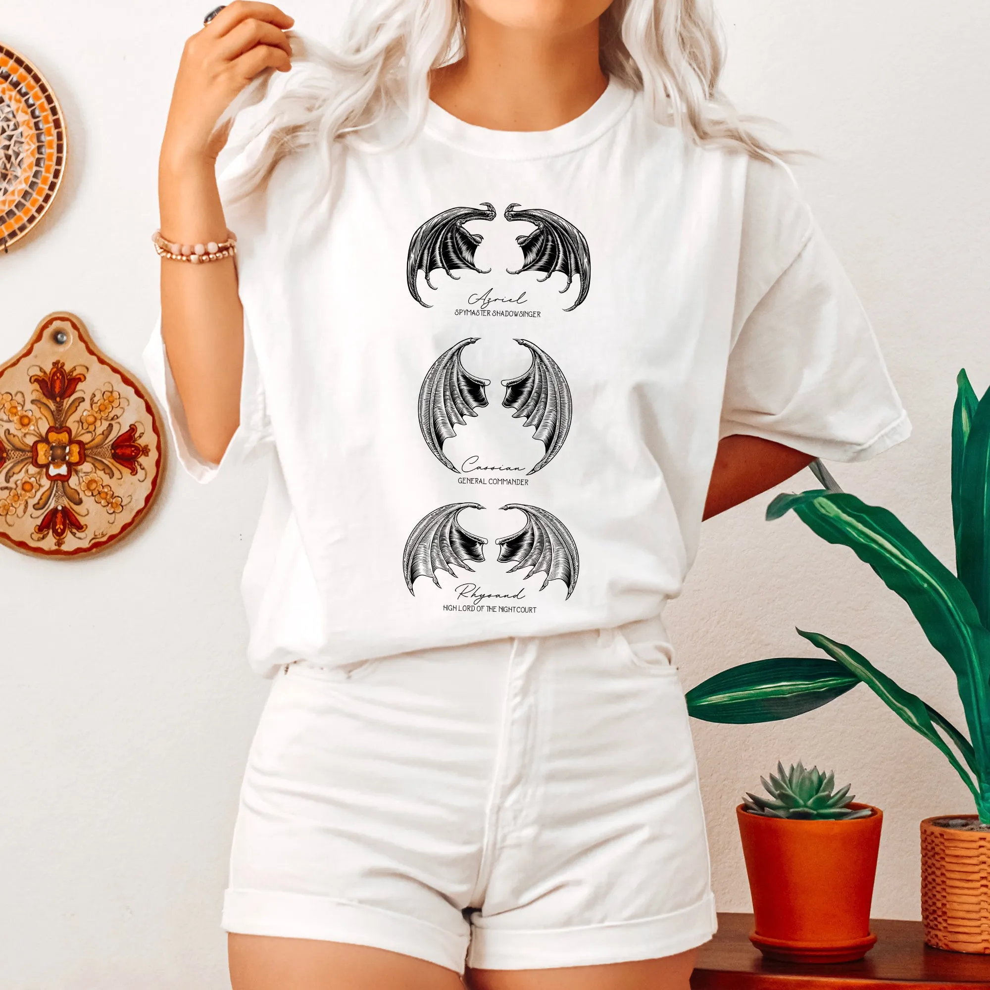ACOTAR Bat Boys, Night Court Comfort Colors Tee sold by Refinery Number One product image thumbnail 3