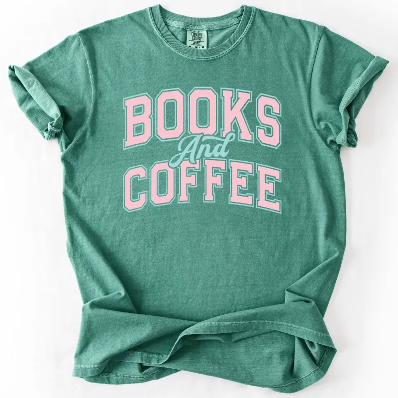 Books and Coffee, Booktok, Reading, Library, Comfort Colors T-Shirt sold by Refinery Number One