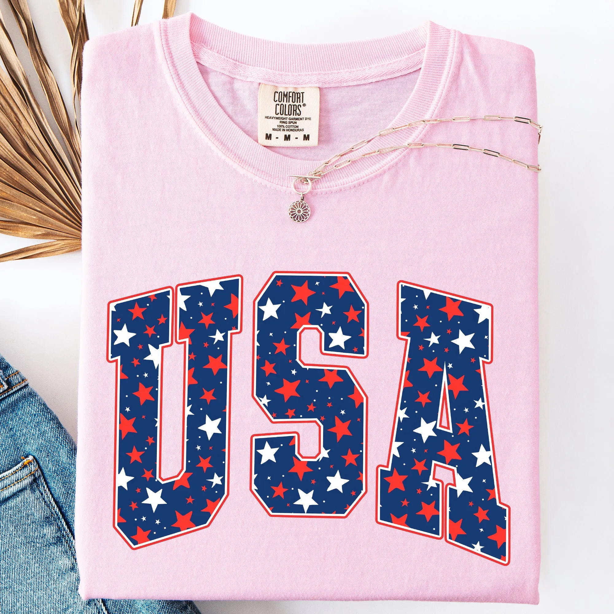USA, Stars, Varity, America, Patriotic Comfort Colors T-Shirt sold by Refinery Number One