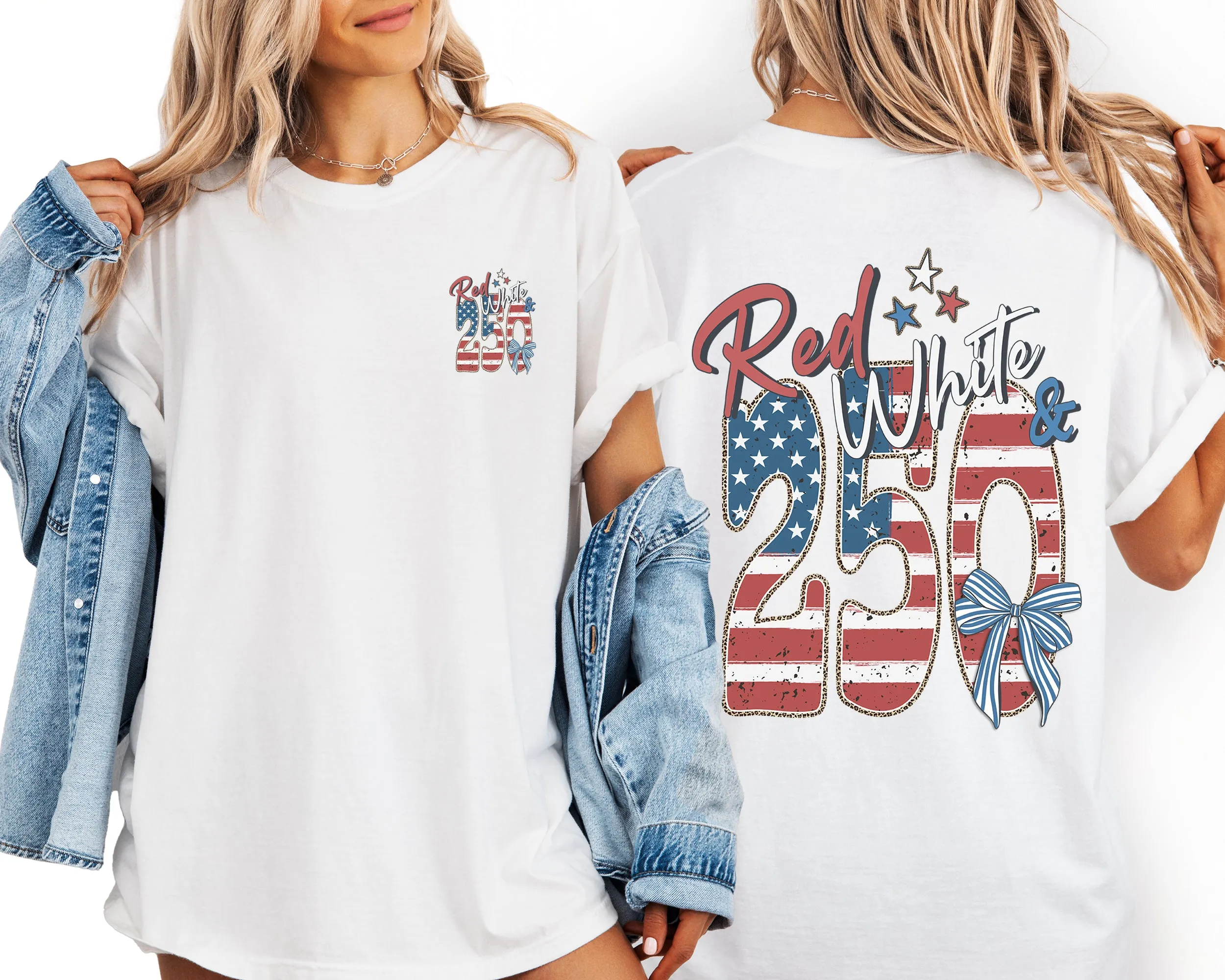 Red, White and 250, Flag, USA, America, Patriotic Comfort Colors T-Shirt sold by Refinery Number One product image thumbnail 5