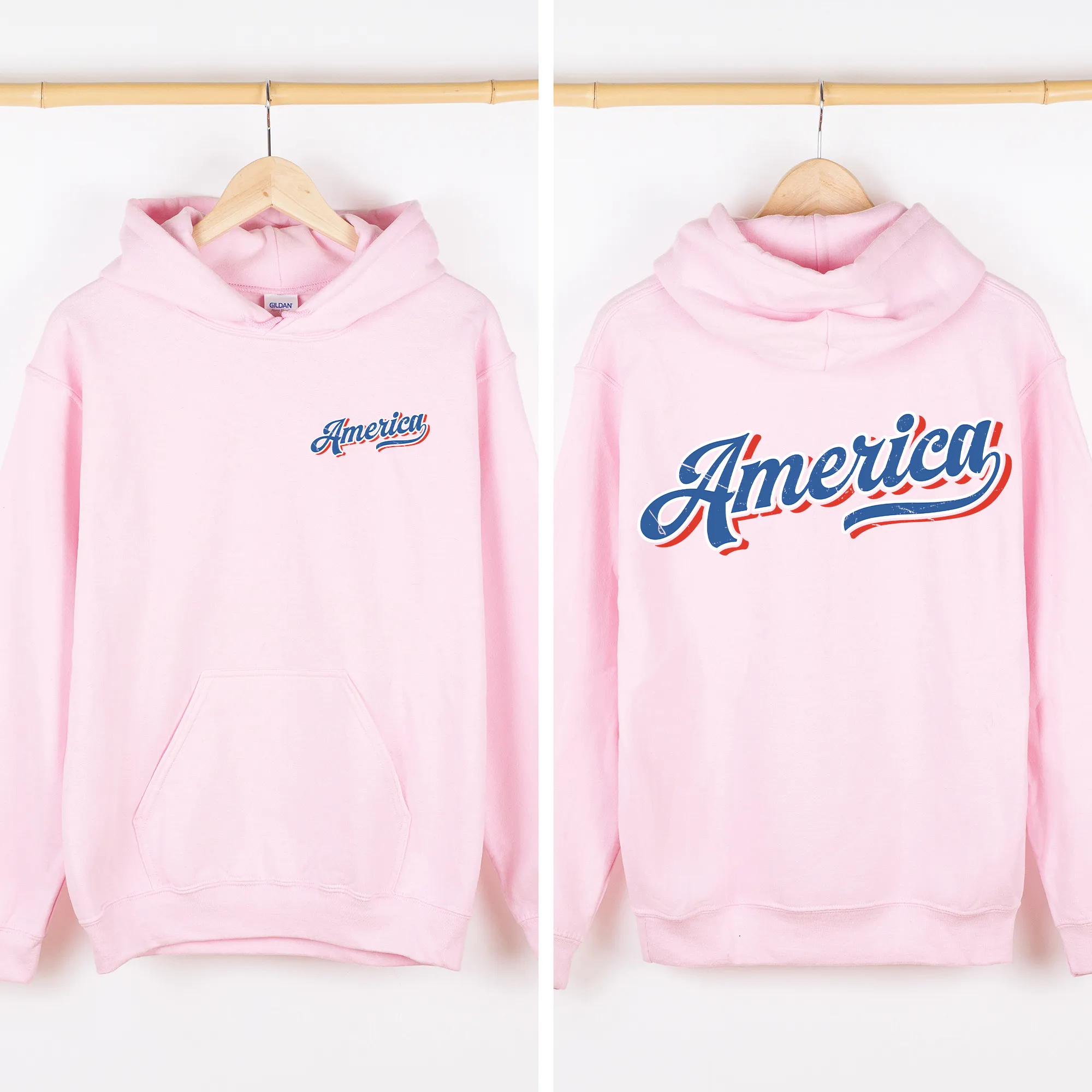 America, USA, 4th of July, Patriotic, Unisex Sweatshirt sold by Refinery Number One product image thumbnail 2