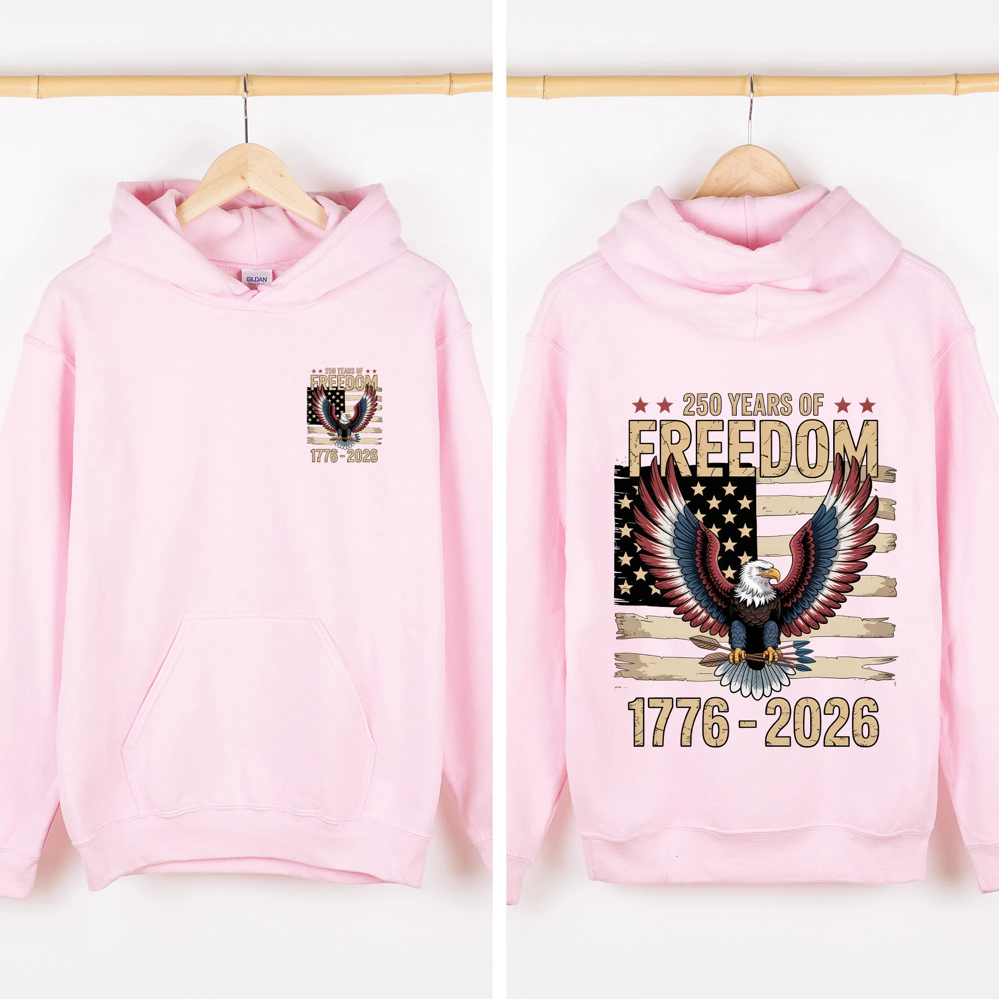 Freedom, Eagle, Anniversary, America, USA, 4th of July, Unisex Sweatshirt sold by Refinery Number One product image thumbnail 5