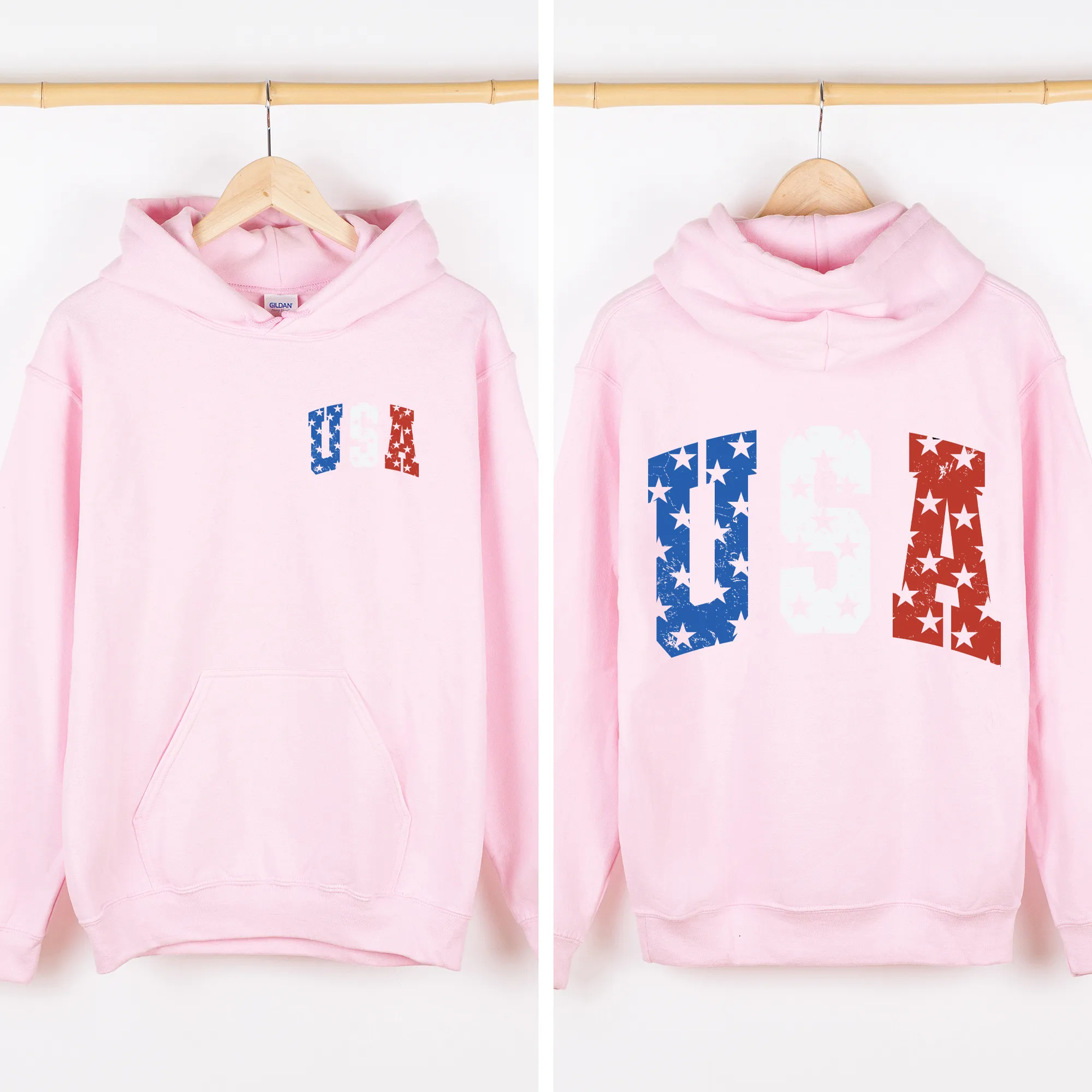 USA, Stars, America, 4th of July, Unisex Sweatshirt sold by Refinery Number One product image thumbnail 5