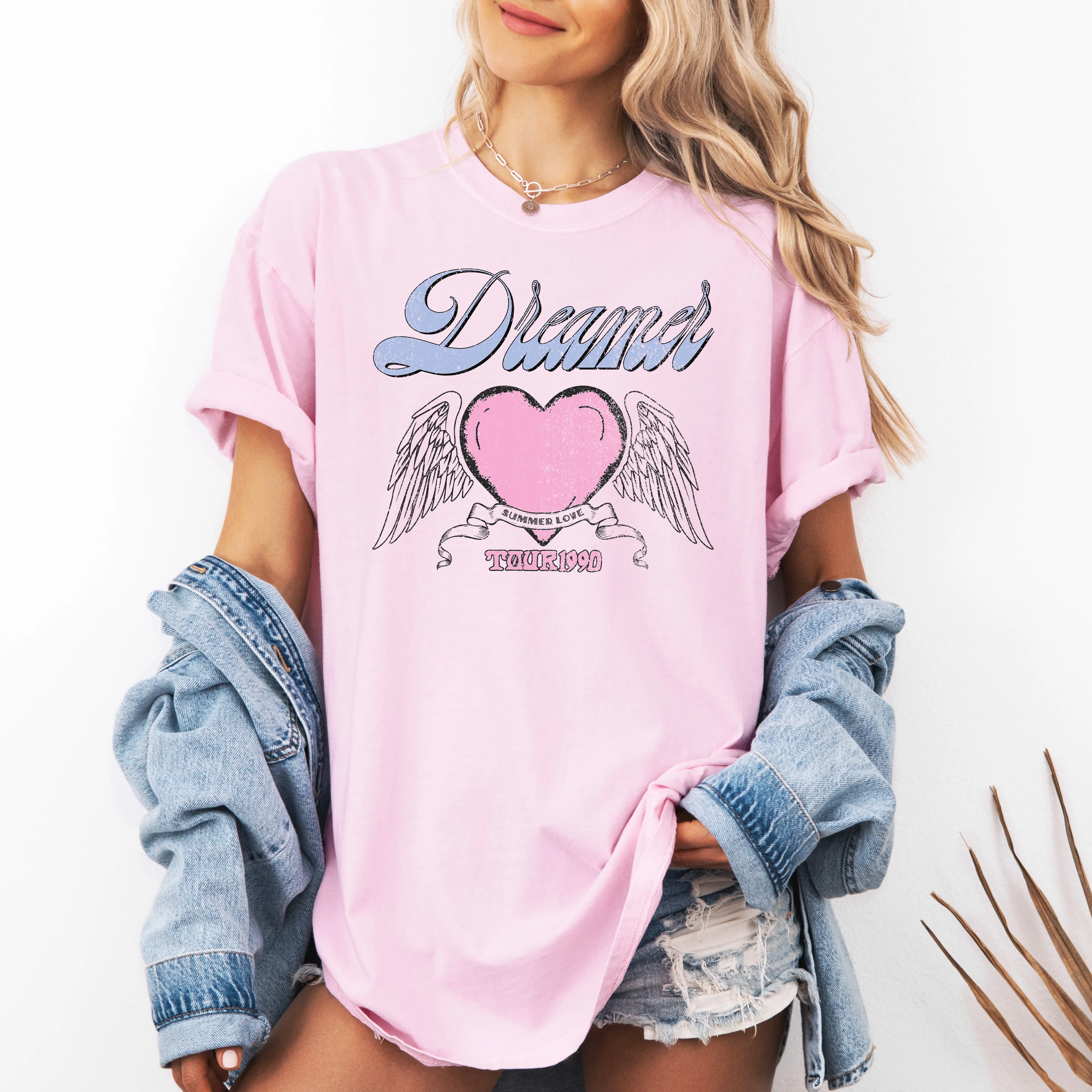 Dreamer, Festival, Angel, Heart, World Tour, Concert, Retro, Vintage Comfort Colors T-Shirt sold by Refinery Number One