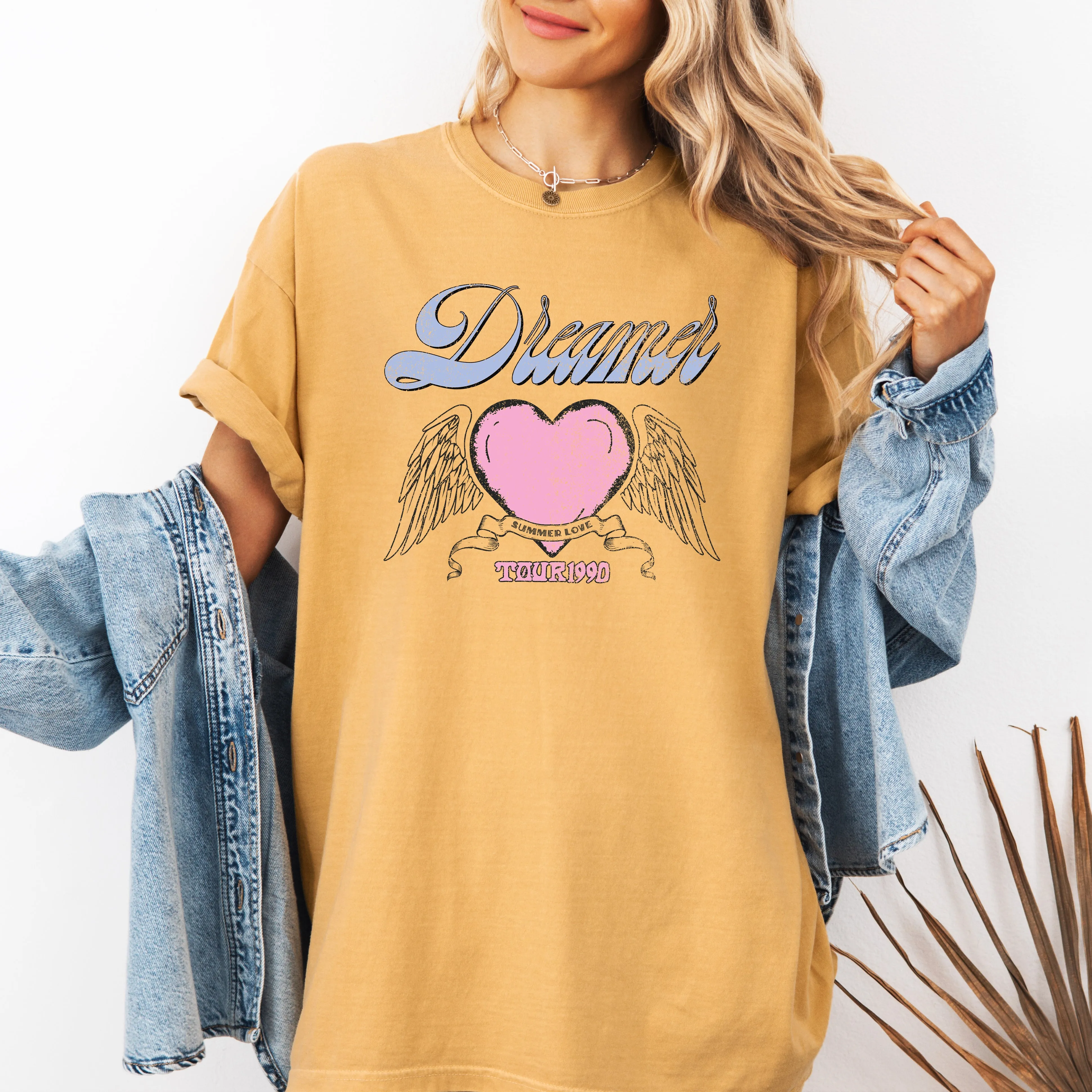 Dreamer, Festival, Angel, Heart, World Tour, Concert, Retro, Vintage Comfort Colors T-Shirt sold by Refinery Number One product image thumbnail 2