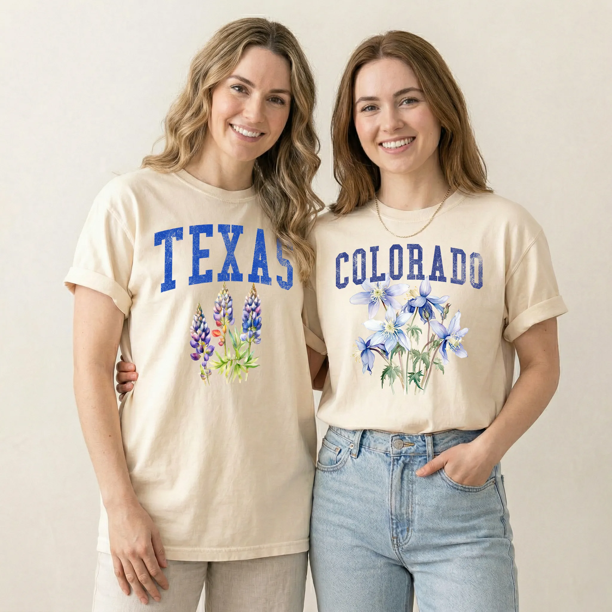 State Flower Comfort Colors Tee | All 50 States Available sold by Refinery Number One