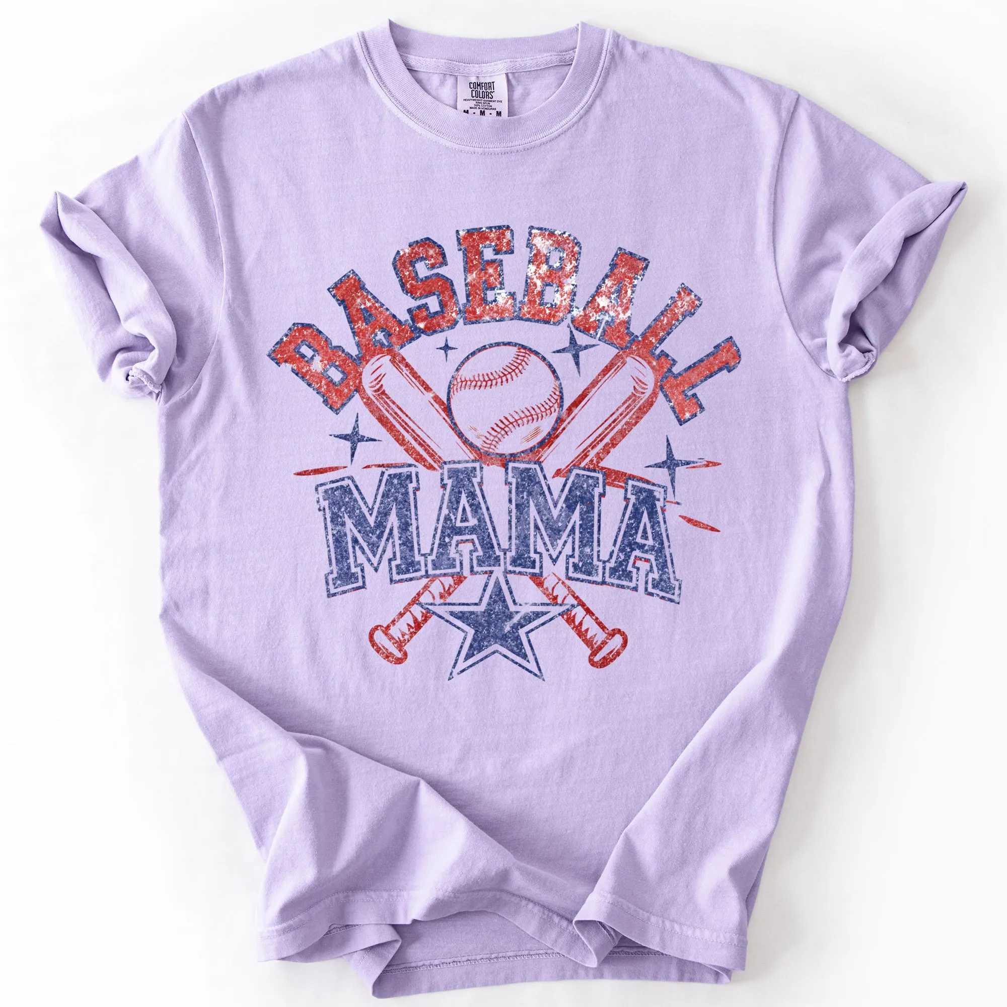 Baseball Mama, Sport, Mother's Day, Mom Life Comfort Colors T-Shirt sold by Refinery Number One product image thumbnail 5