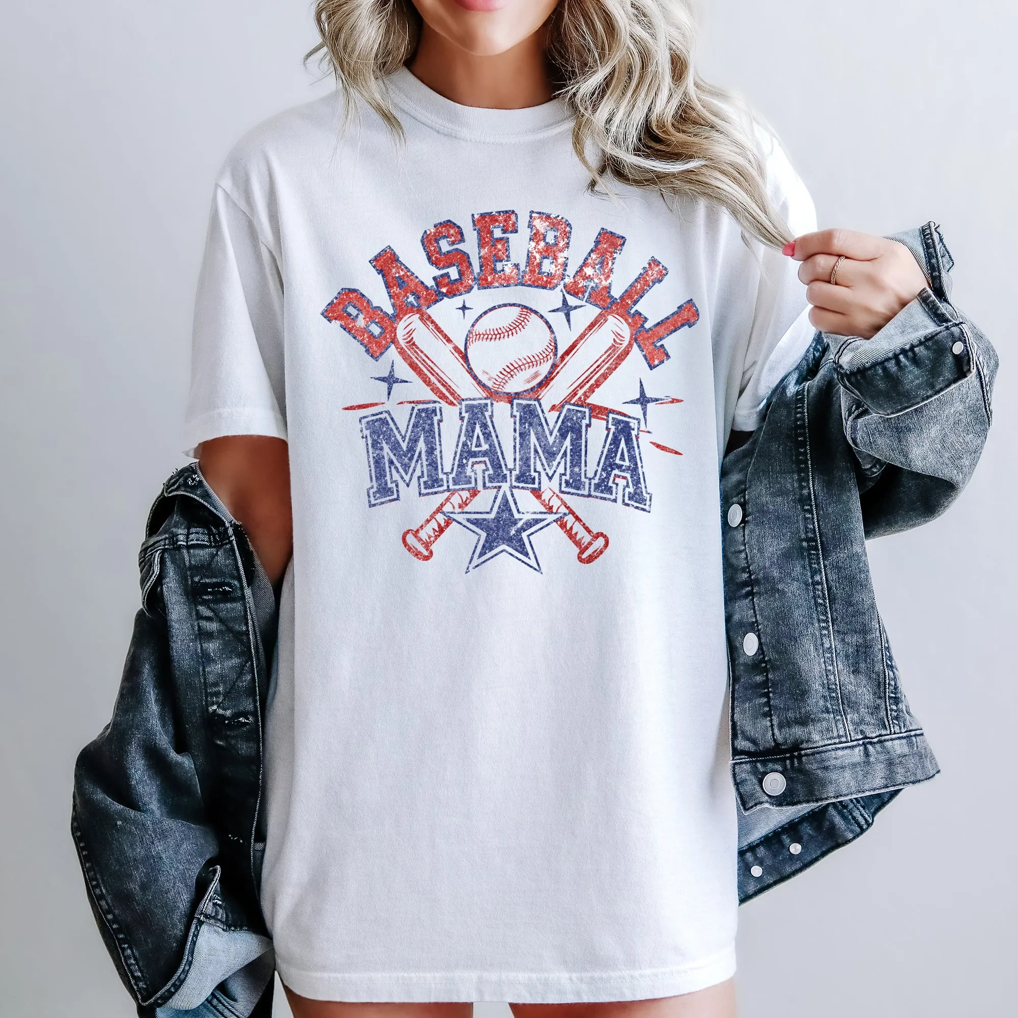 Baseball Mama, Sport, Mother's Day, Mom Life Comfort Colors T-Shirt sold by Refinery Number One product image thumbnail 4