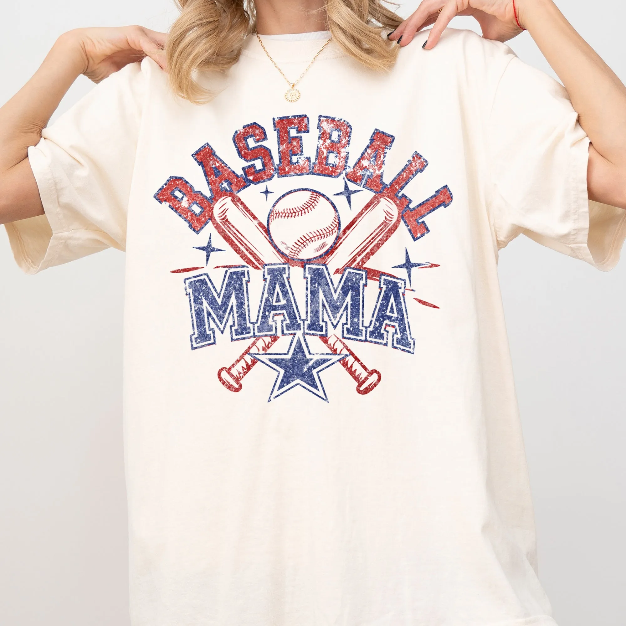 Baseball Mama, Sport, Mother's Day, Mom Life Comfort Colors T-Shirt sold by Refinery Number One product image thumbnail 2