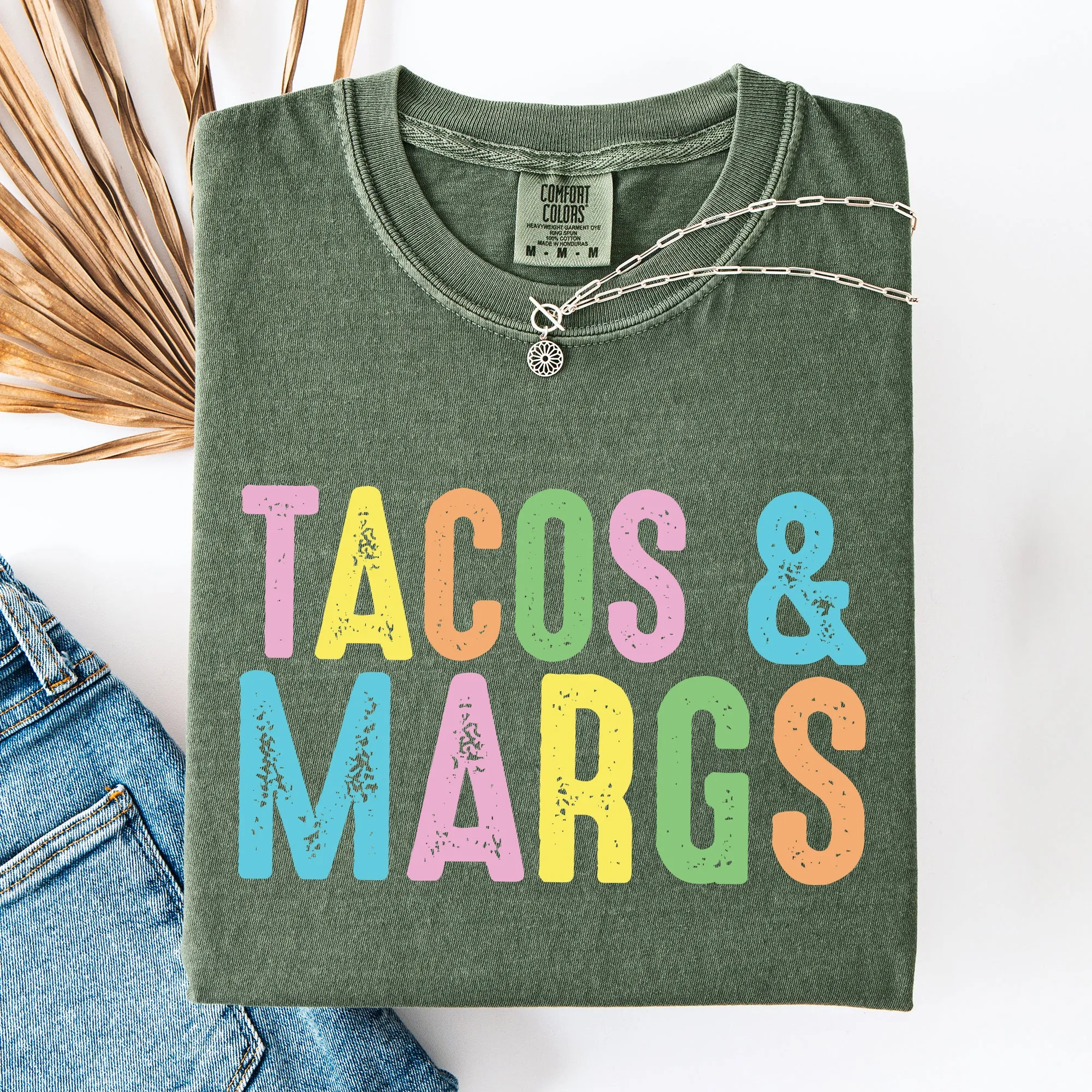Tacos And Margs, Margaritas, Fun, Party Comfort Colors T-Shirt sold by Refinery Number One