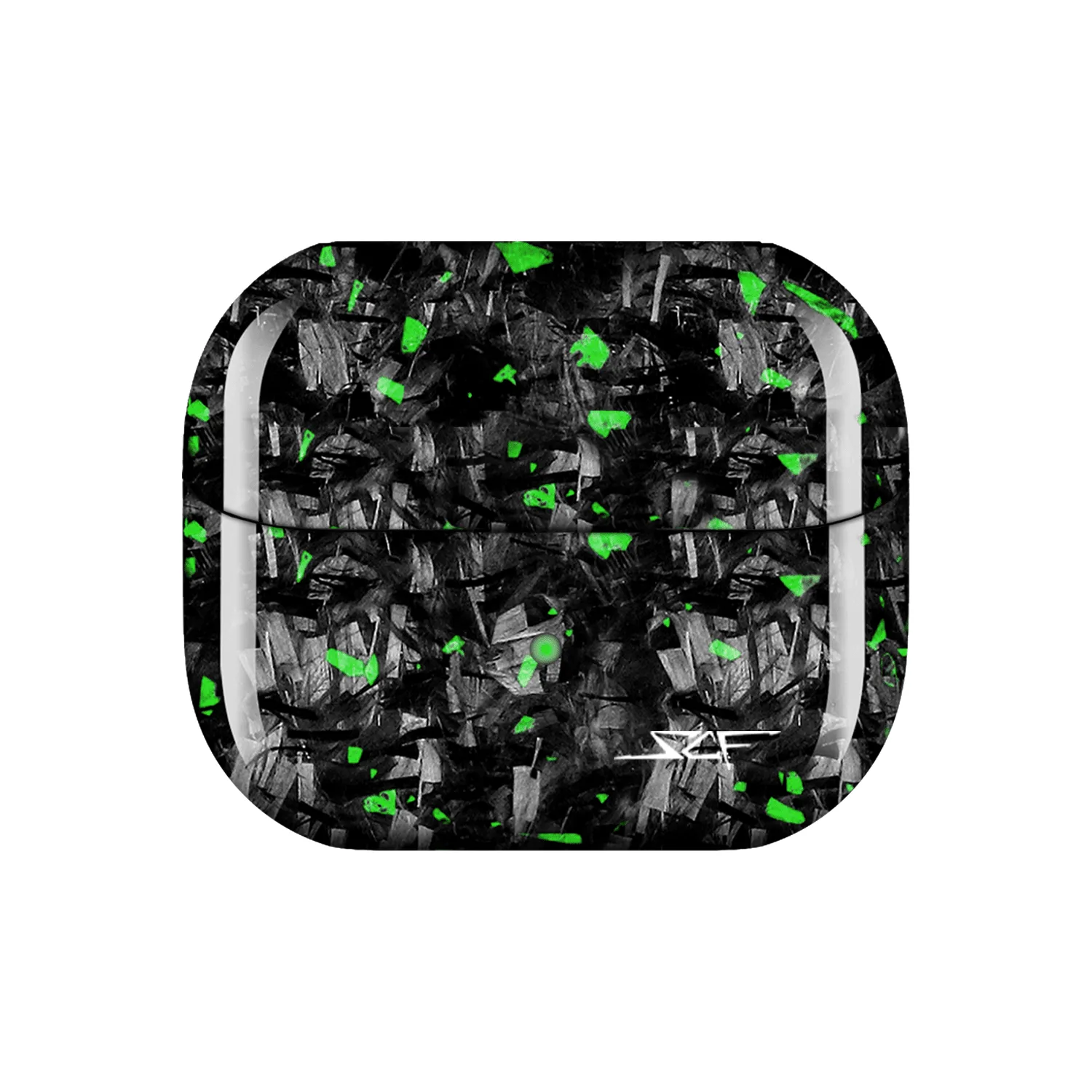 Galaxy Buds | Green Flake Forged Carbon Fiber Case sold by Simply Carbon Fiber product image thumbnail 2