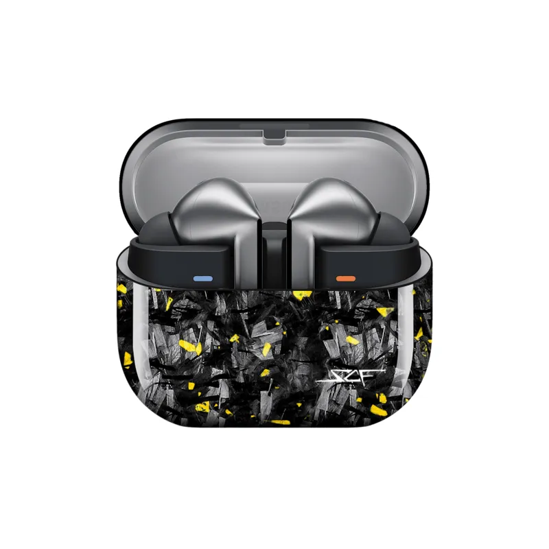 Galaxy Buds | Gold Flake Forged Carbon Fiber Case sold by Simply Carbon Fiber