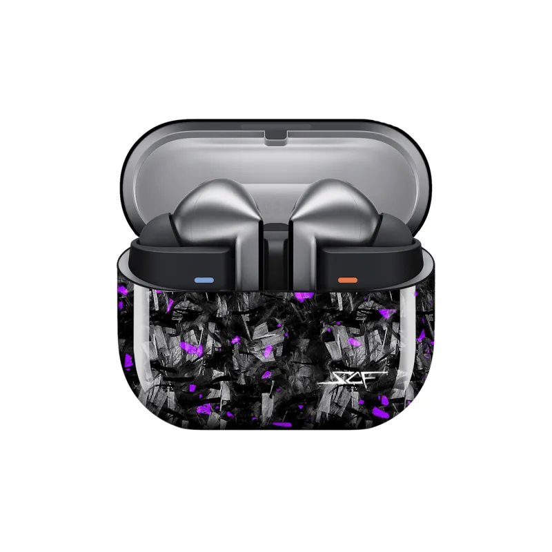 Galaxy Buds | Purple Flake Forged Carbon Fiber Case sold by Simply Carbon Fiber