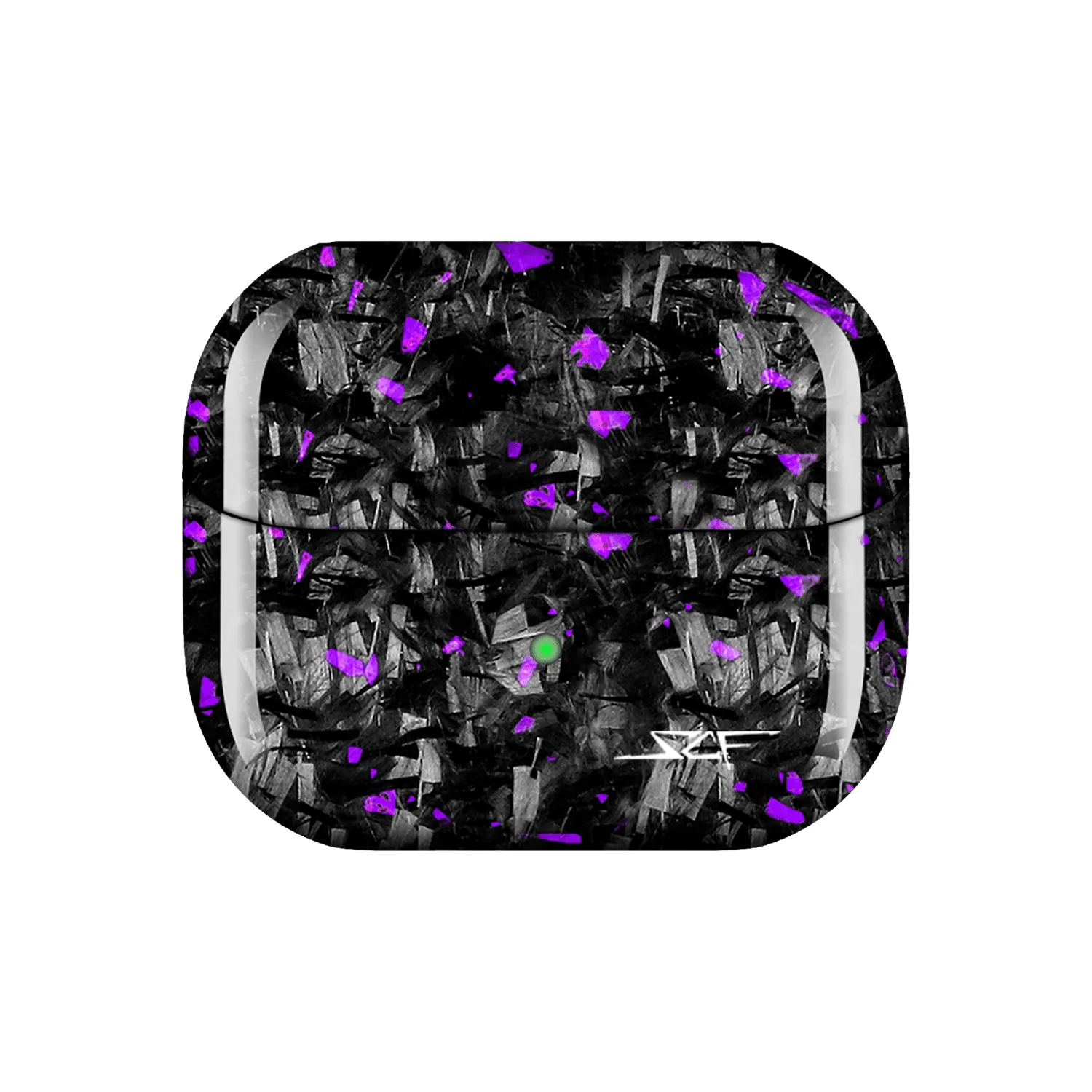 Galaxy Buds | Purple Flake Forged Carbon Fiber Case sold by Simply Carbon Fiber product image thumbnail 2