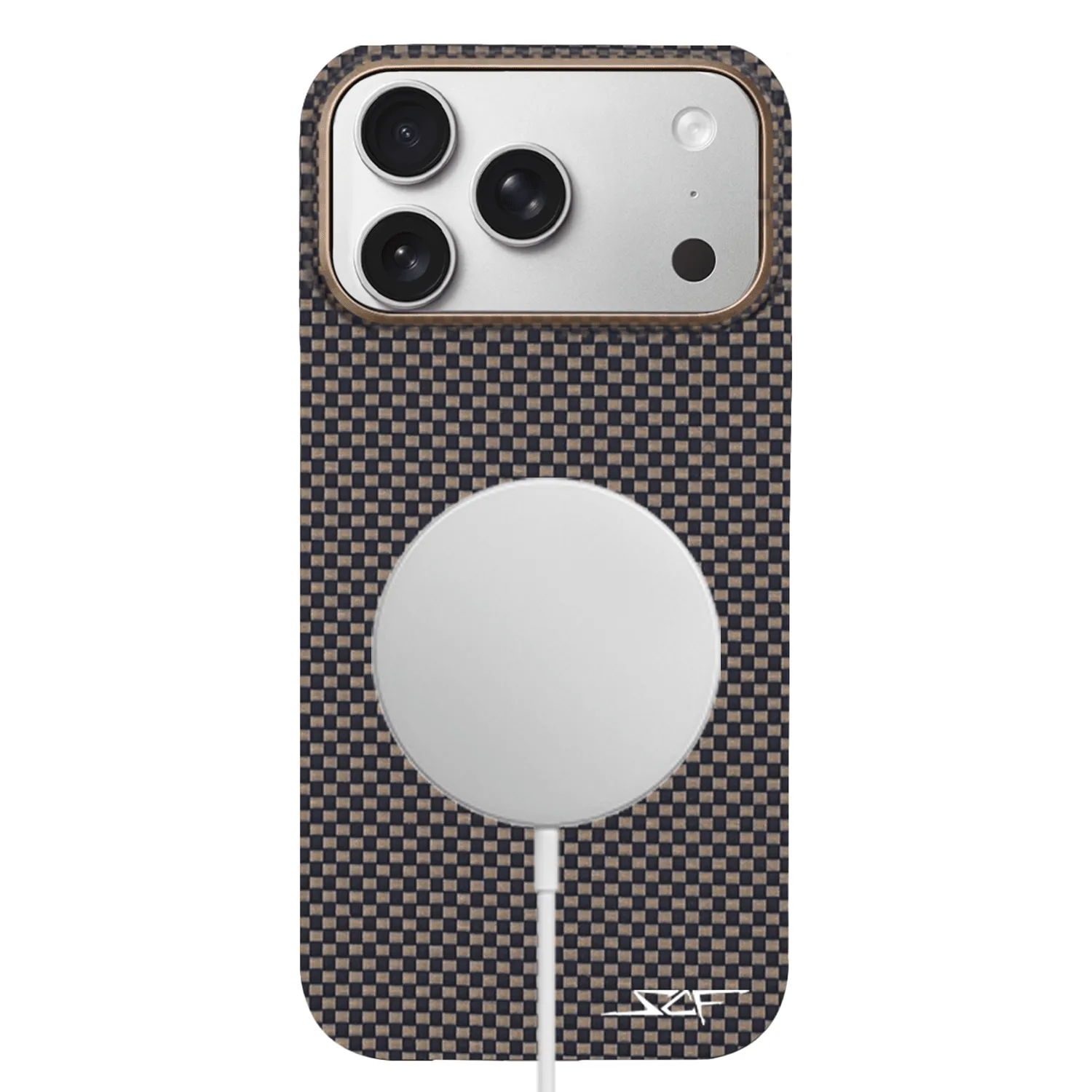 iPhone | Brown Aramid Fiber Case | GHOST Series sold by Simply Carbon Fiber product image thumbnail 3