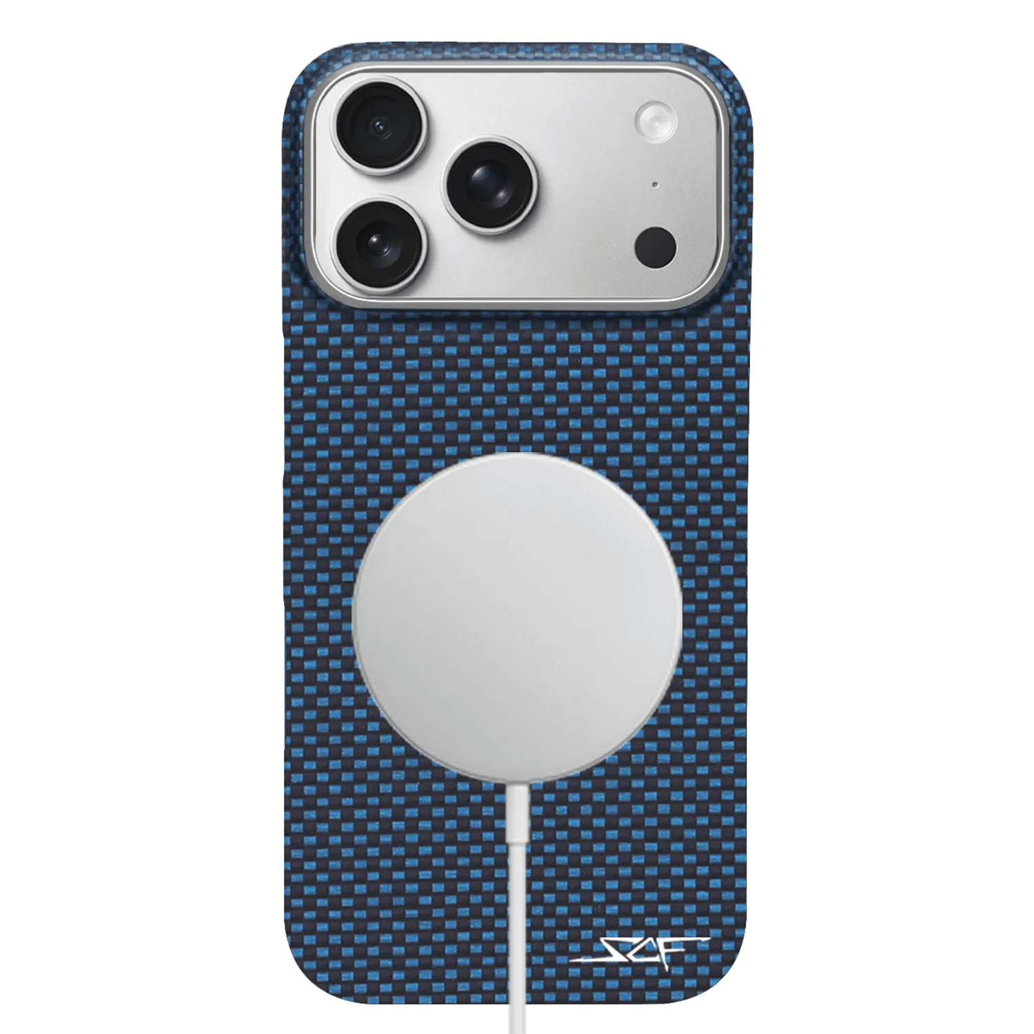 iPhone | Blue Aramid Fiber Case | GHOST Series sold by Simply Carbon Fiber product image thumbnail 2