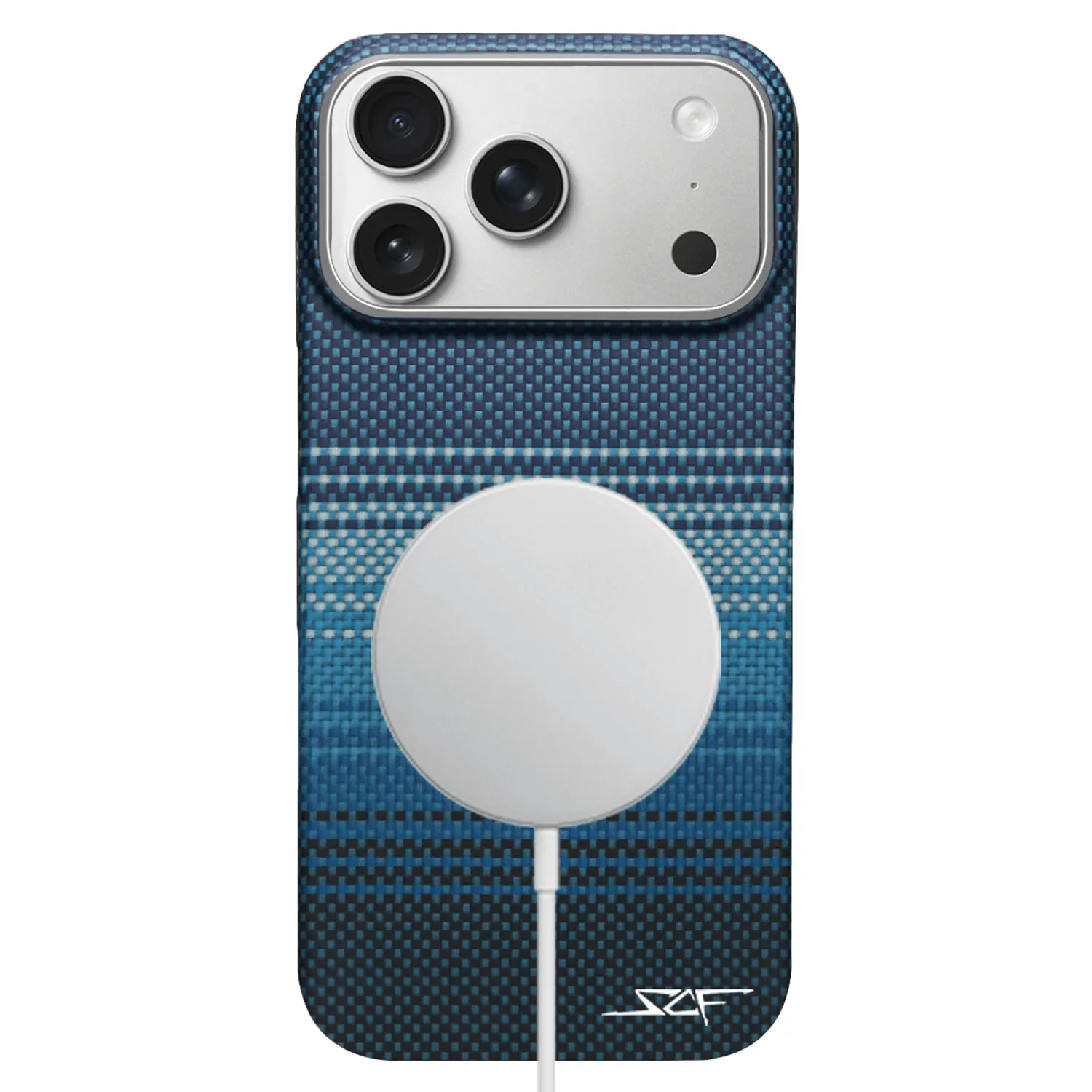 iPhone | Radiant Blue Aramid Fiber Case | GHOST Series sold by Simply Carbon Fiber product image thumbnail 2