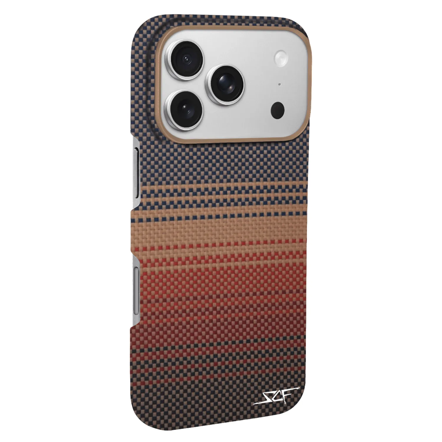 iPhone | Radiant Orange Aramid Fiber Case | GHOST Series sold by Simply Carbon Fiber