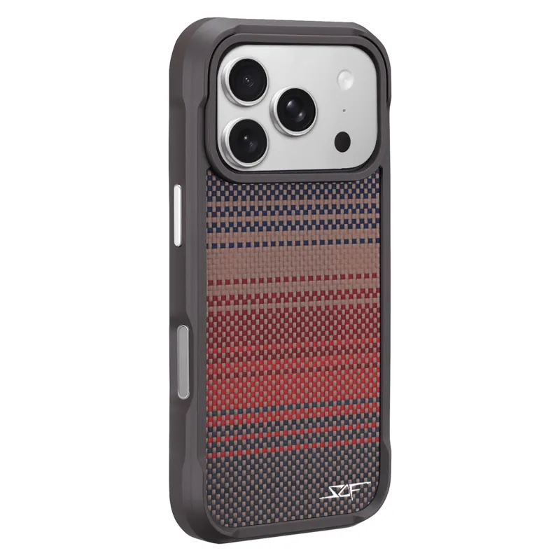 iPhone | Radiant Orange Aramid Fiber Case | SPORT Series sold by Simply Carbon Fiber