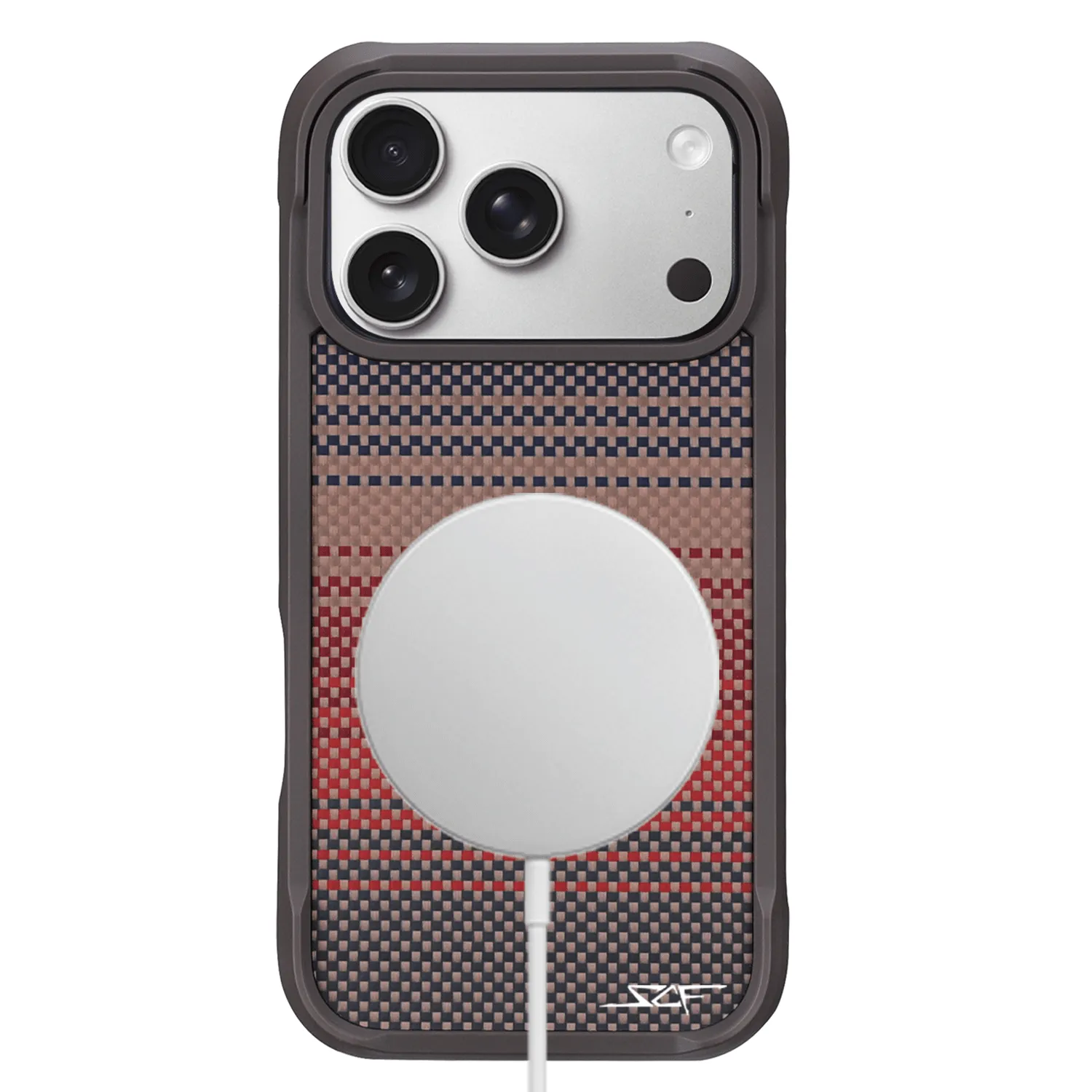 iPhone | Radiant Orange Aramid Fiber Case | SPORT Series sold by Simply Carbon Fiber product image thumbnail 2