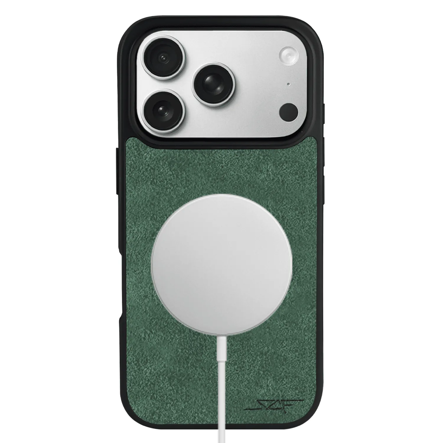 iPhone | Green Alcantara Case | CLASSIC Series sold by Simply Carbon Fiber product image thumbnail 2