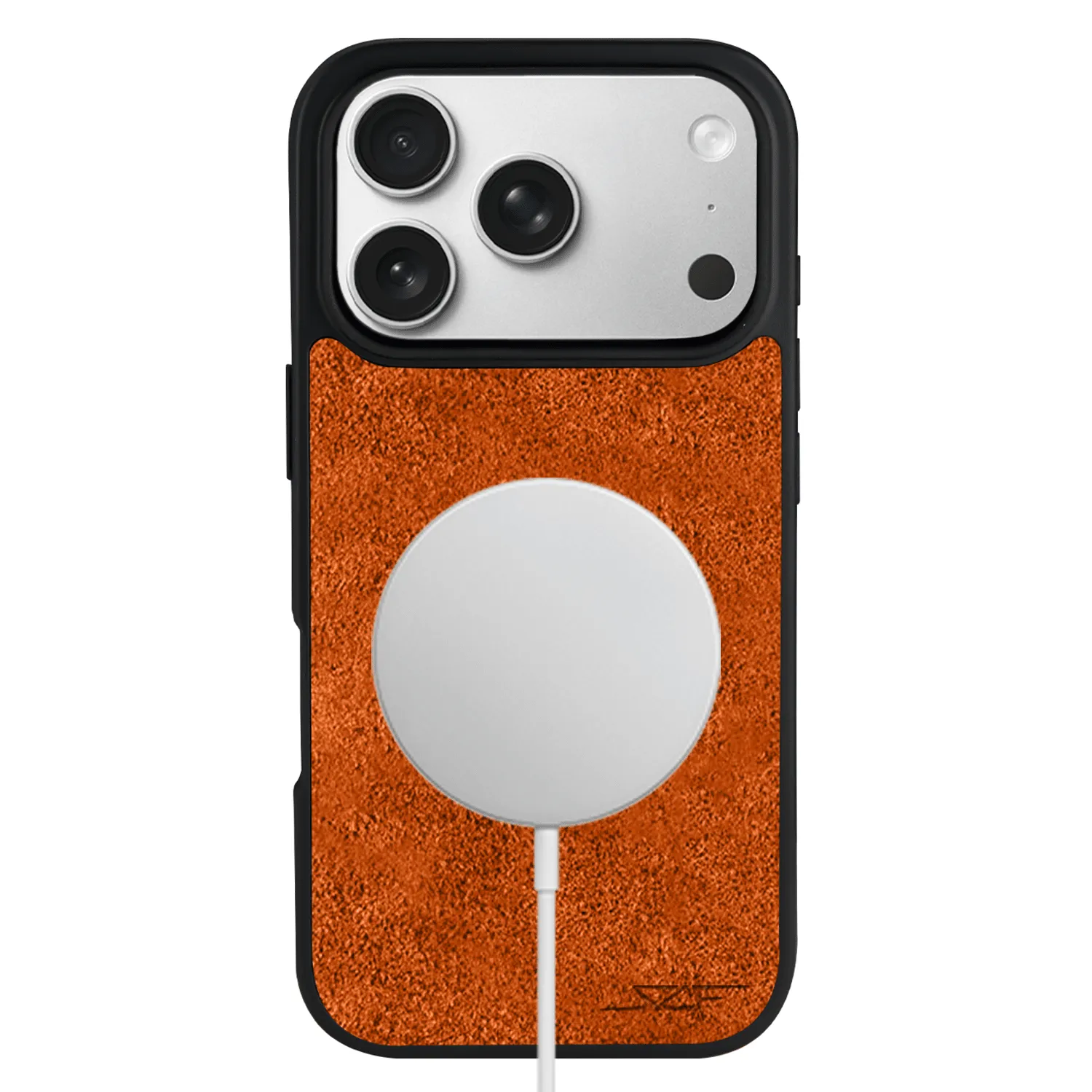 iPhone | Orange Alcantara Case | CLASSIC Series sold by Simply Carbon Fiber product image thumbnail 2