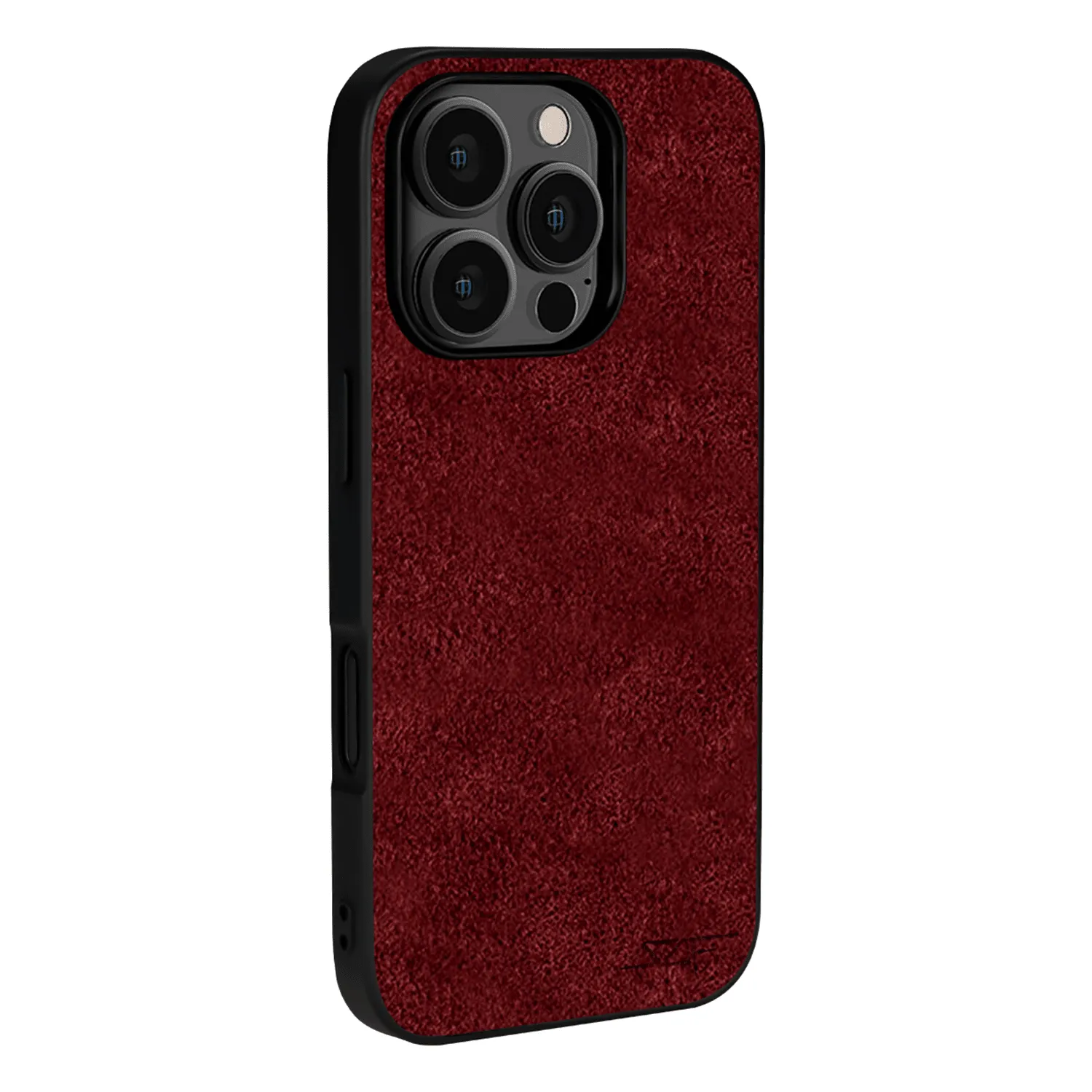 iPhone | Red Alcantara Case | CLASSIC Series sold by Simply Carbon Fiber product image thumbnail 5