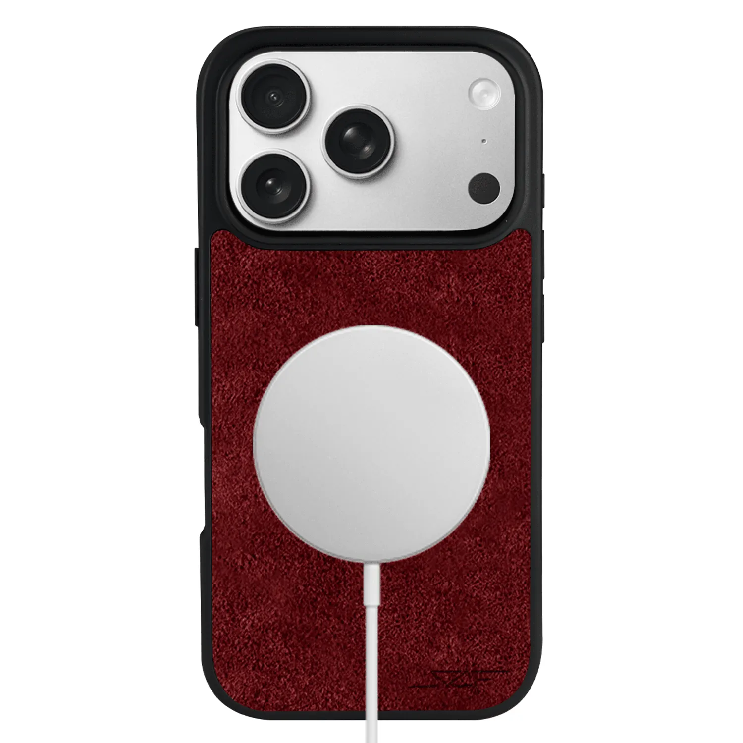 iPhone | Red Alcantara Case | CLASSIC Series sold by Simply Carbon Fiber product image thumbnail 2