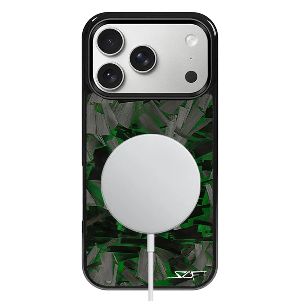 iPhone | Green Lava Forged Carbon Fiber Phone Case | CLASSIC Series sold by Simply Carbon Fiber product image thumbnail 2