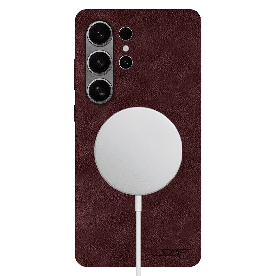 Samsung | Red Alcantara Case | GHOST Series sold by Simply Carbon Fiber product image thumbnail 2