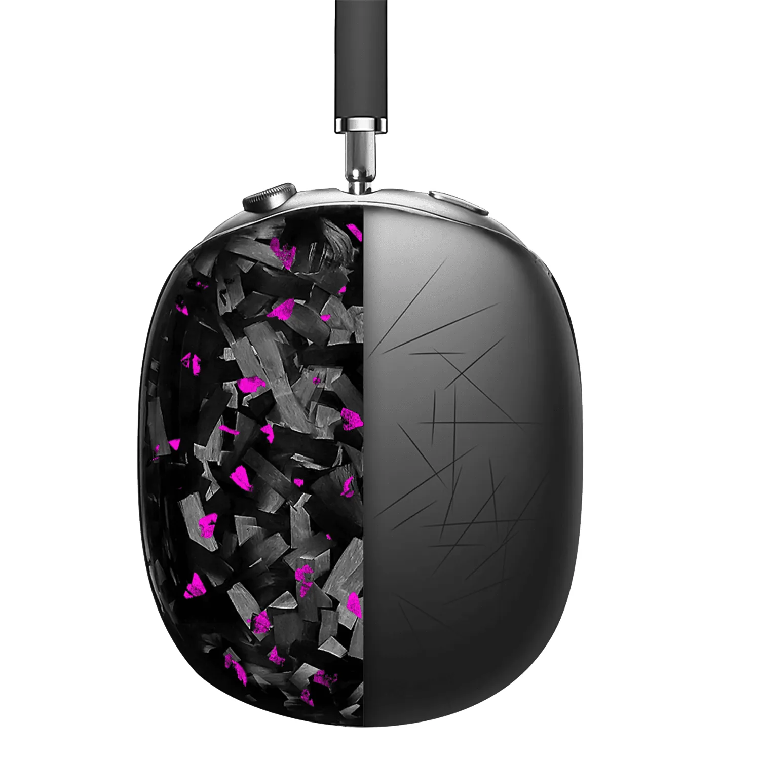 Apple AirPods Max | Purple Flake Forged Carbon Fiber Case sold by Simply Carbon Fiber product image thumbnail 3