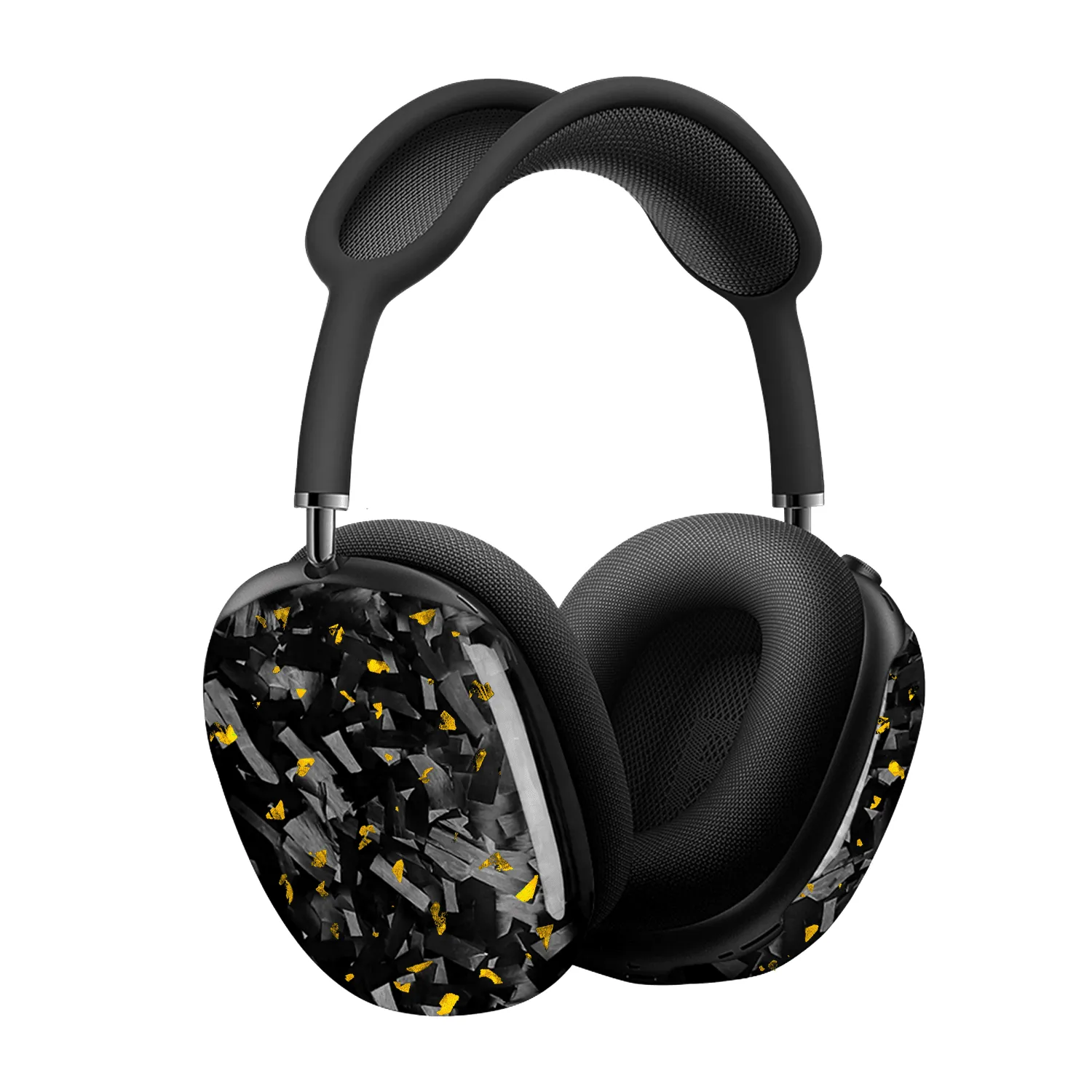 Apple AirPods Max | Gold Flake Forged Carbon Fiber Case sold by Simply Carbon Fiber product image thumbnail 2