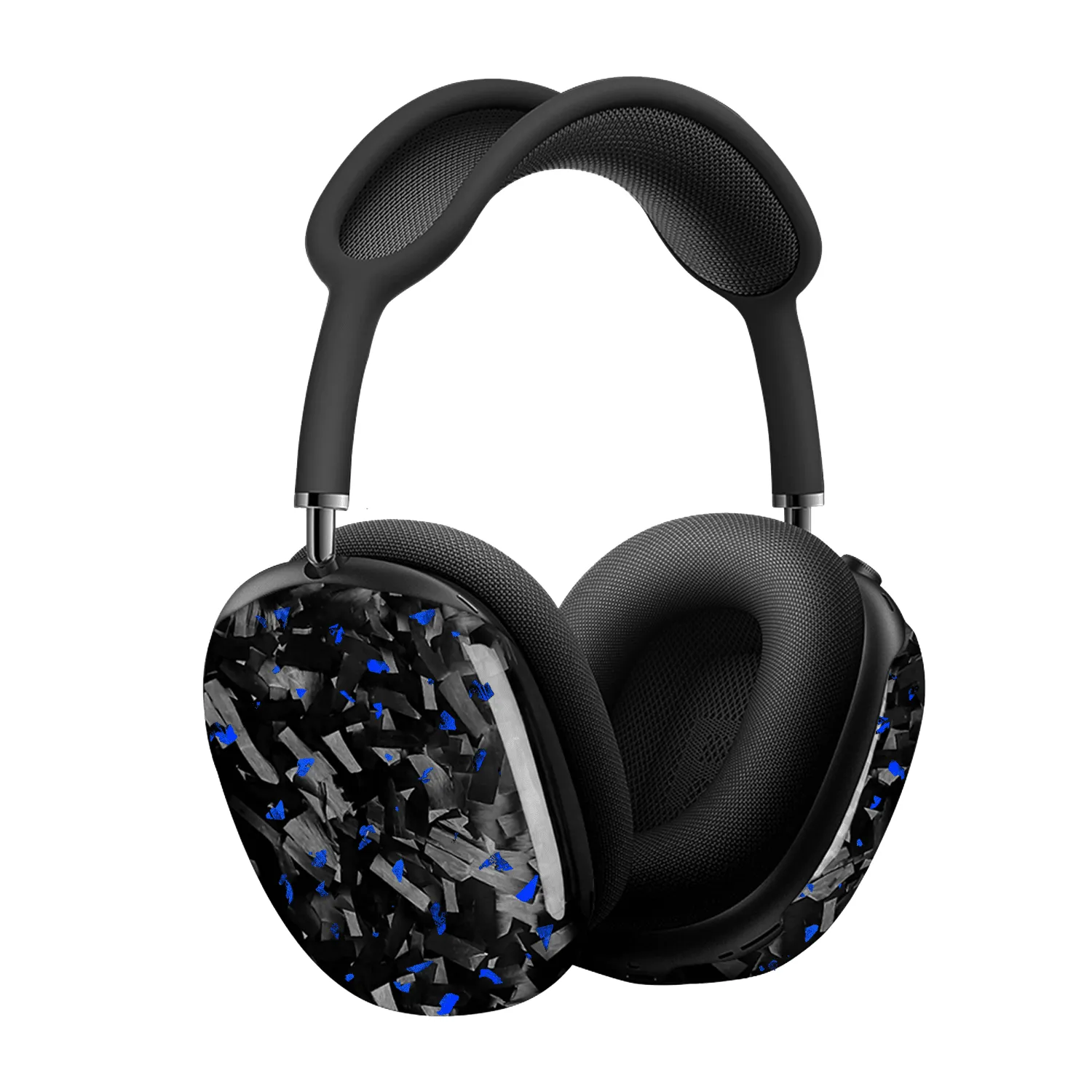 Apple AirPods Max | Blue Flake Forged Carbon Fiber Case sold by Simply Carbon Fiber product image thumbnail 2