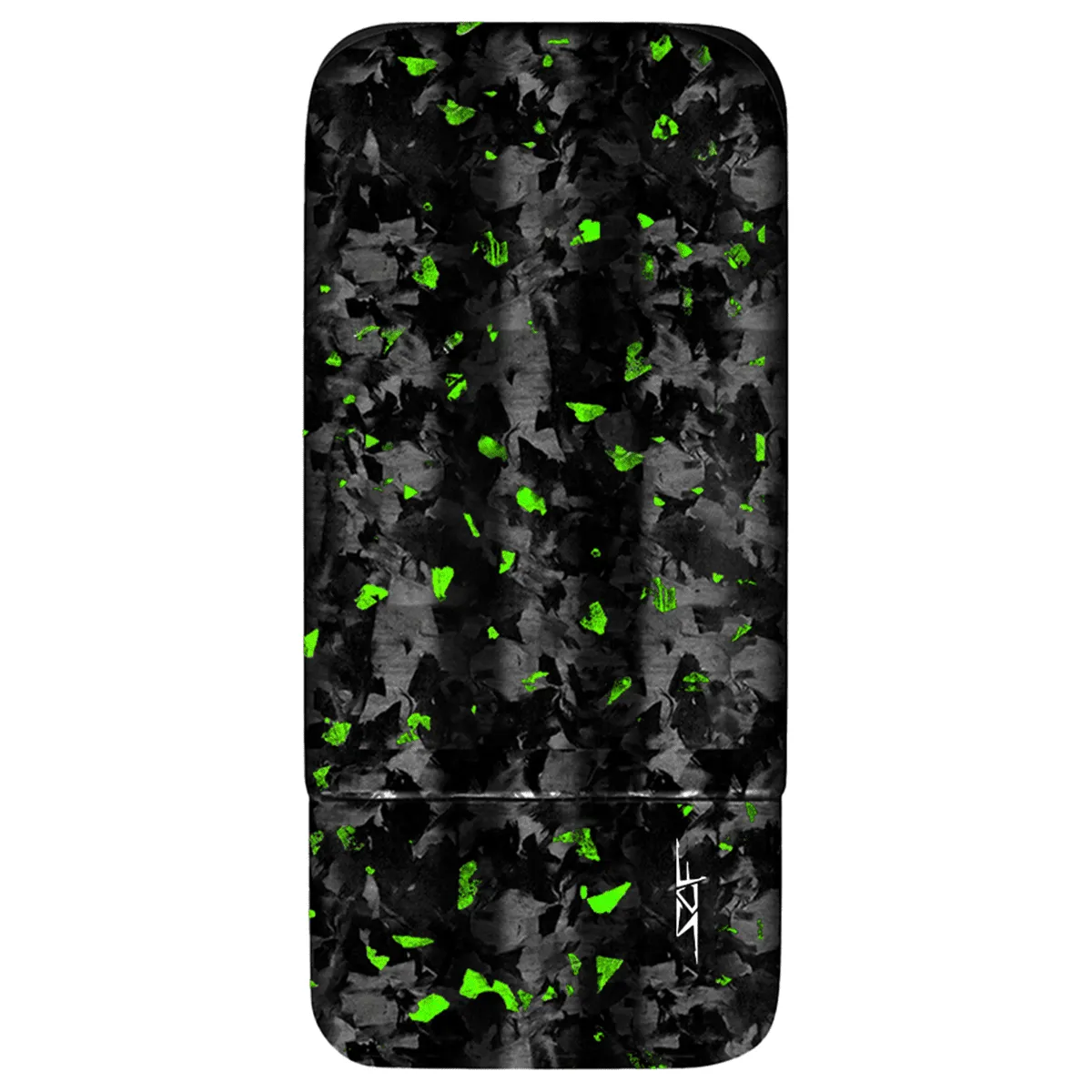 3 Tube Green Flake Forged Carbon Fiber Cigar Case sold by Simply Carbon Fiber product image thumbnail 2