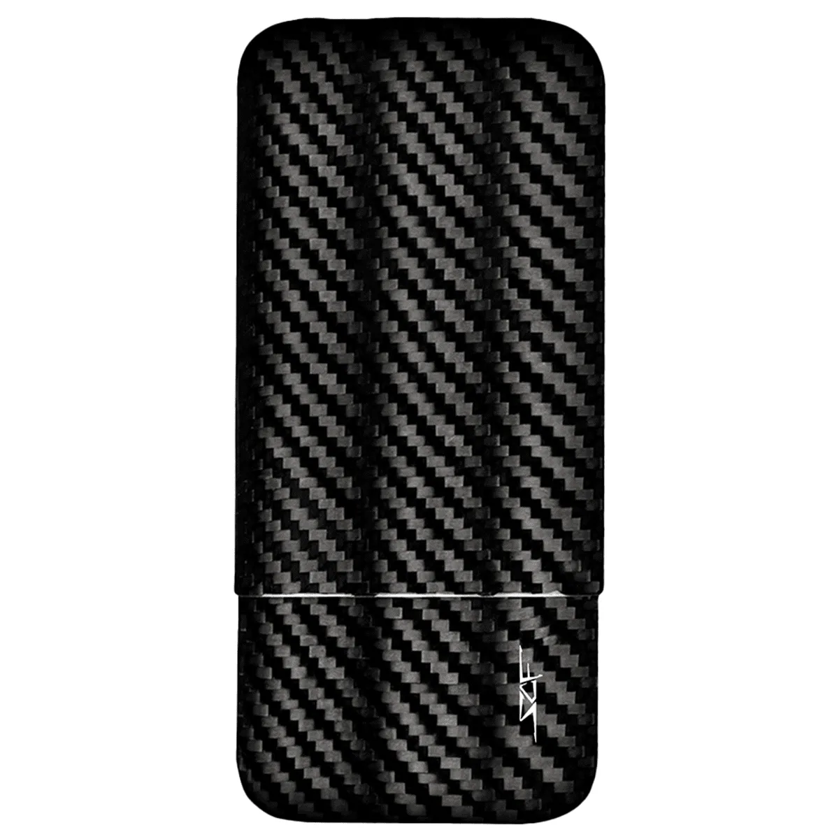 3 Tube Carbon Fiber Cigar Case sold by Simply Carbon Fiber product image thumbnail 2