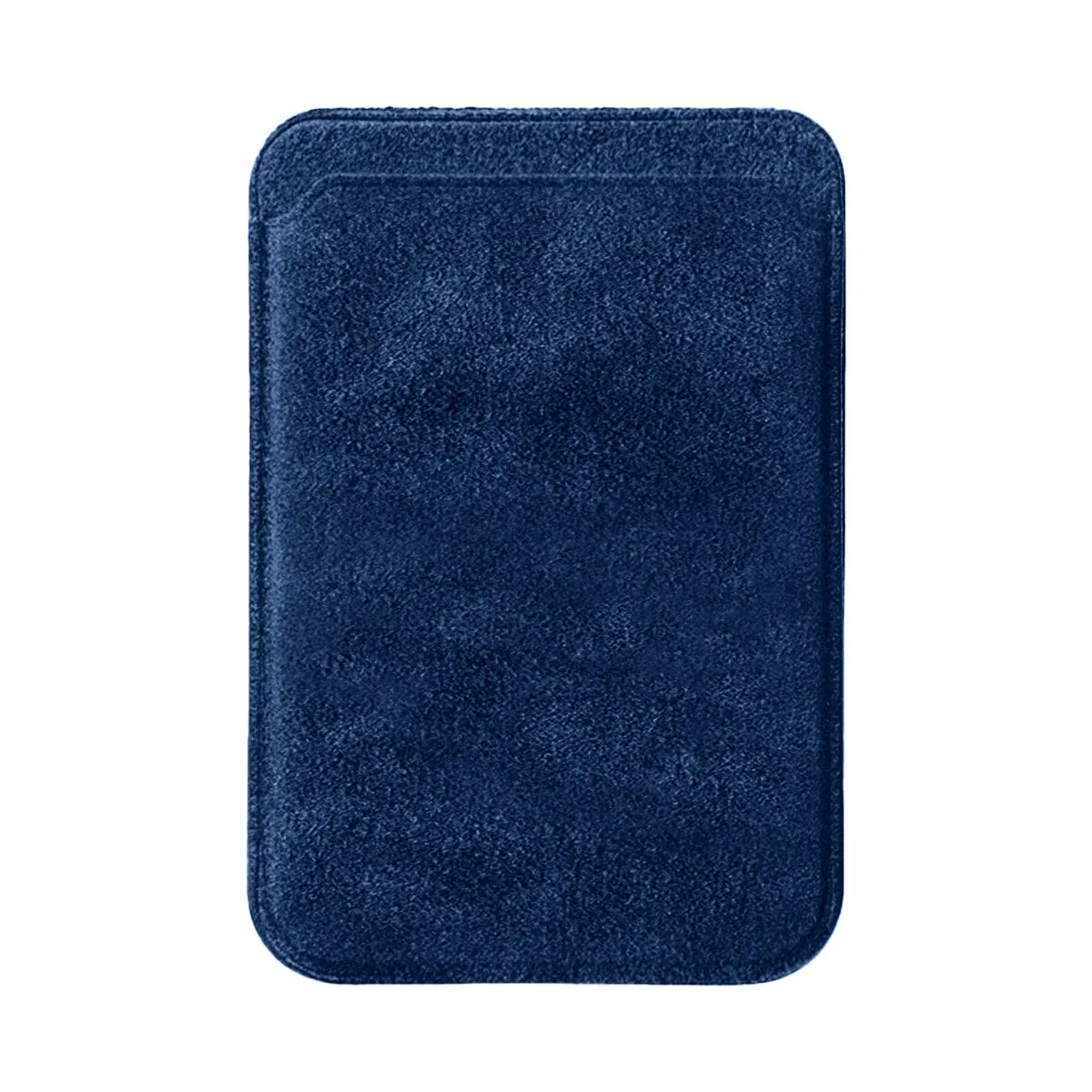 Blue Alcantara MagSafe Wallet sold by Simply Carbon Fiber