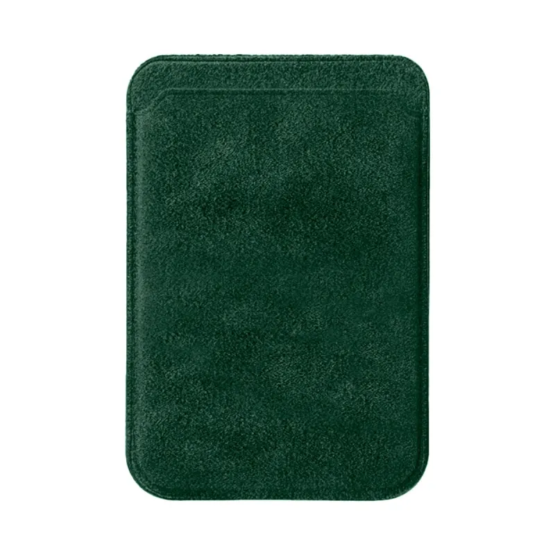 Green Alcantara MagSafe Wallet sold by Simply Carbon Fiber