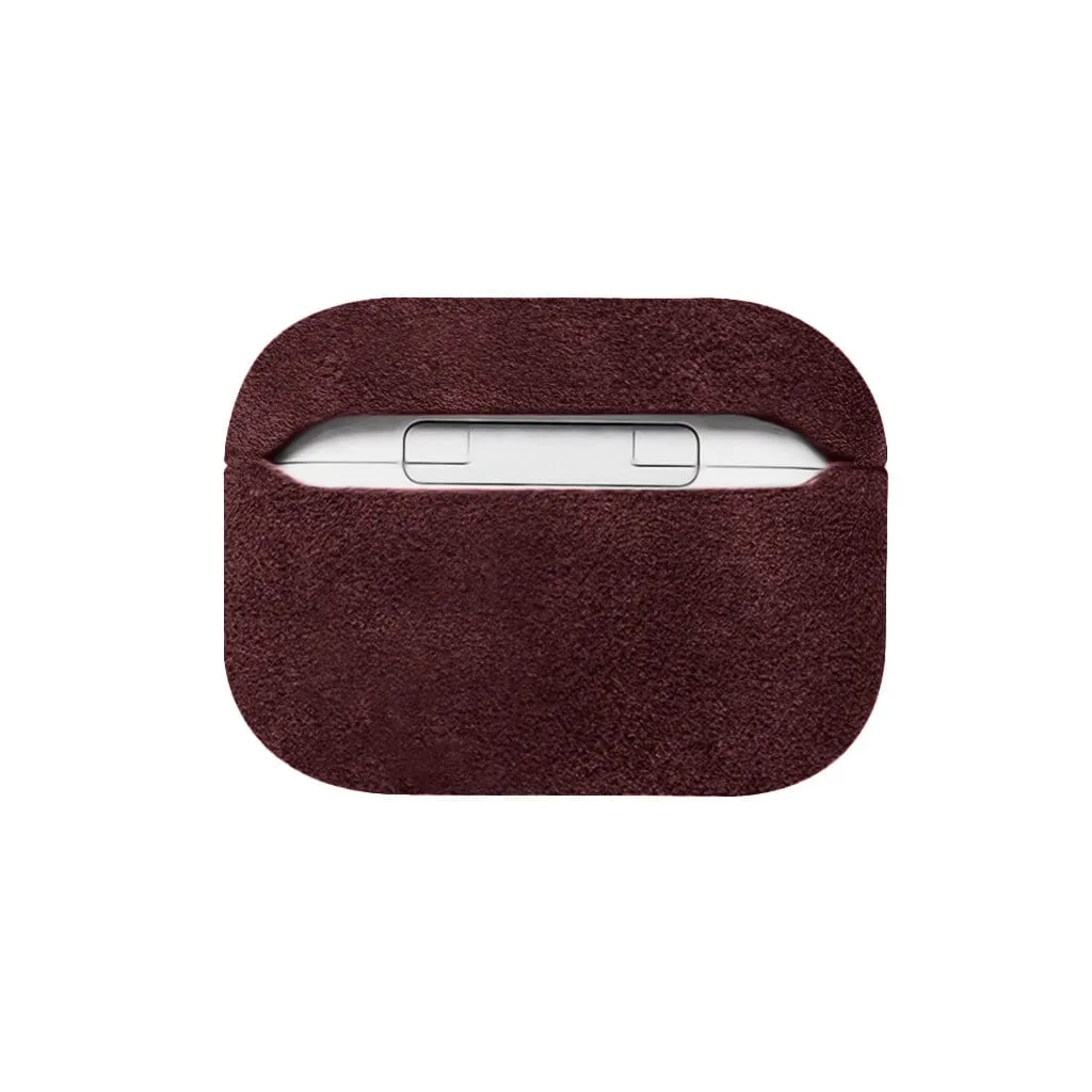 Apple AirPods | Red Alcantara Case sold by Simply Carbon Fiber product image thumbnail 3